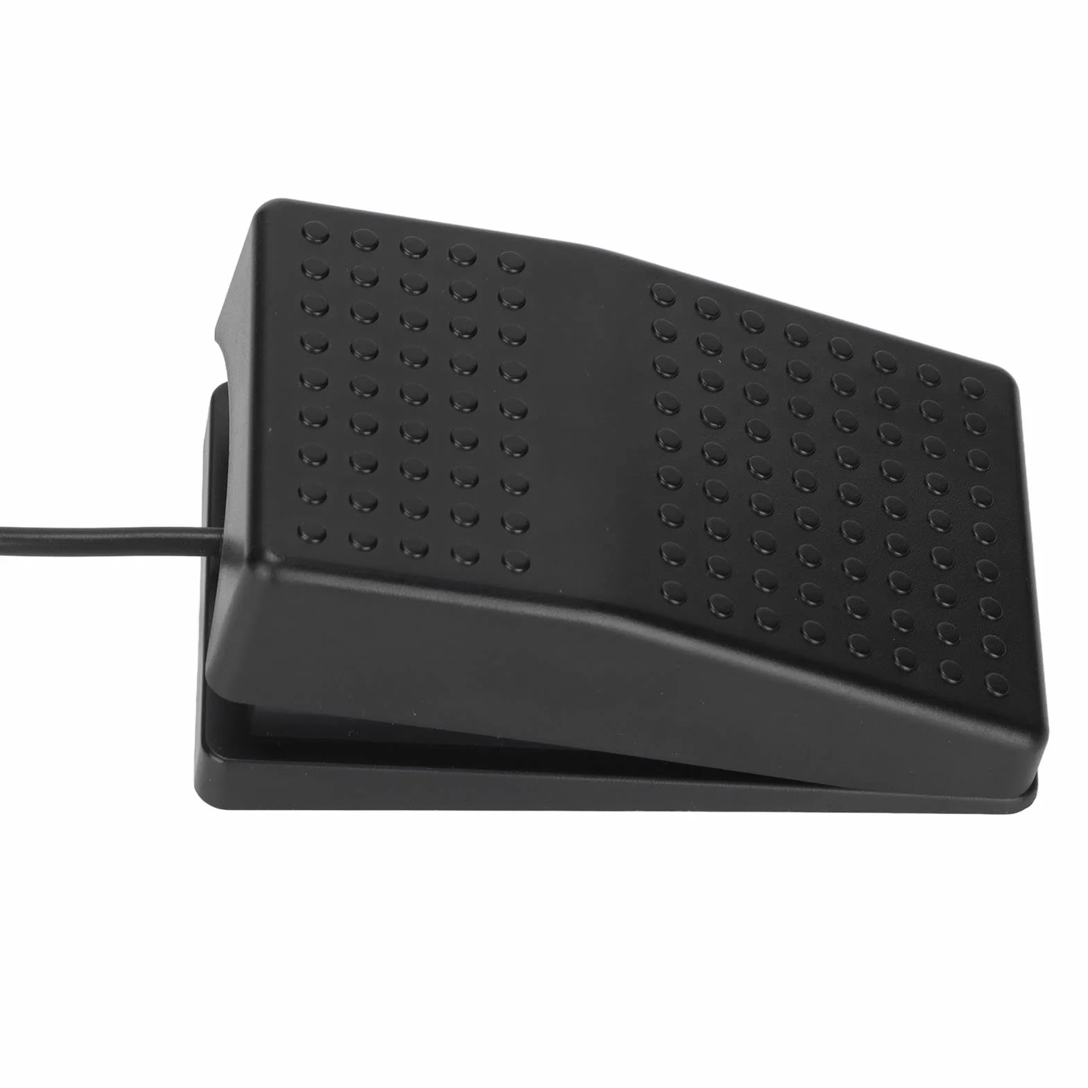 Pojedynczy Pedał USB, Pedał Przełącznika Nożnego USB o Wysokiej Czułości, Wielofunkcyjny Ergonomiczny Pojedynczy Pedał Przełącznika Nożnego Jeden Przycisk Pedału Nożnego USB z Kablem 2 M do Komputera
