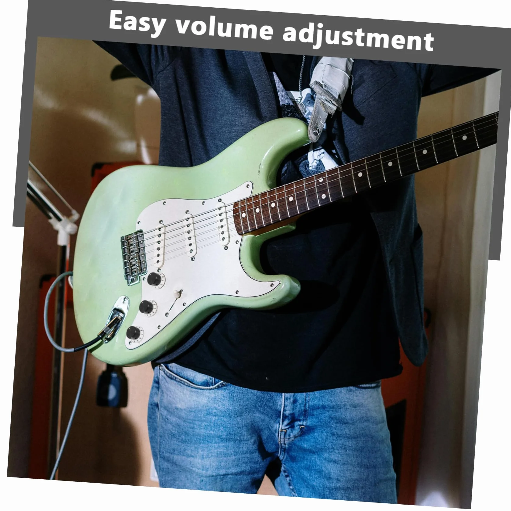 PartyKindom 2 Sztuk Potencjometru Głośność Basów Gałka Aluminiowa Domowe Wzmacniacz Audio Profesjonalne Pokrętła Sterujące Potencjometrem Gitara Potencjometr Czapki Akcesoria Do