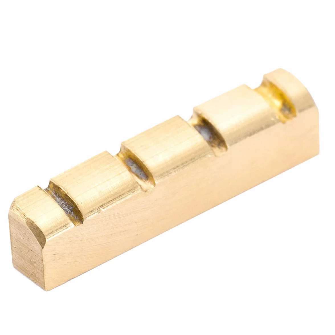Musiclily Basic 4-strunowy Siodełko Basowy Mosiężna Nut do Precision/Jazz Bass 38x6x9mm