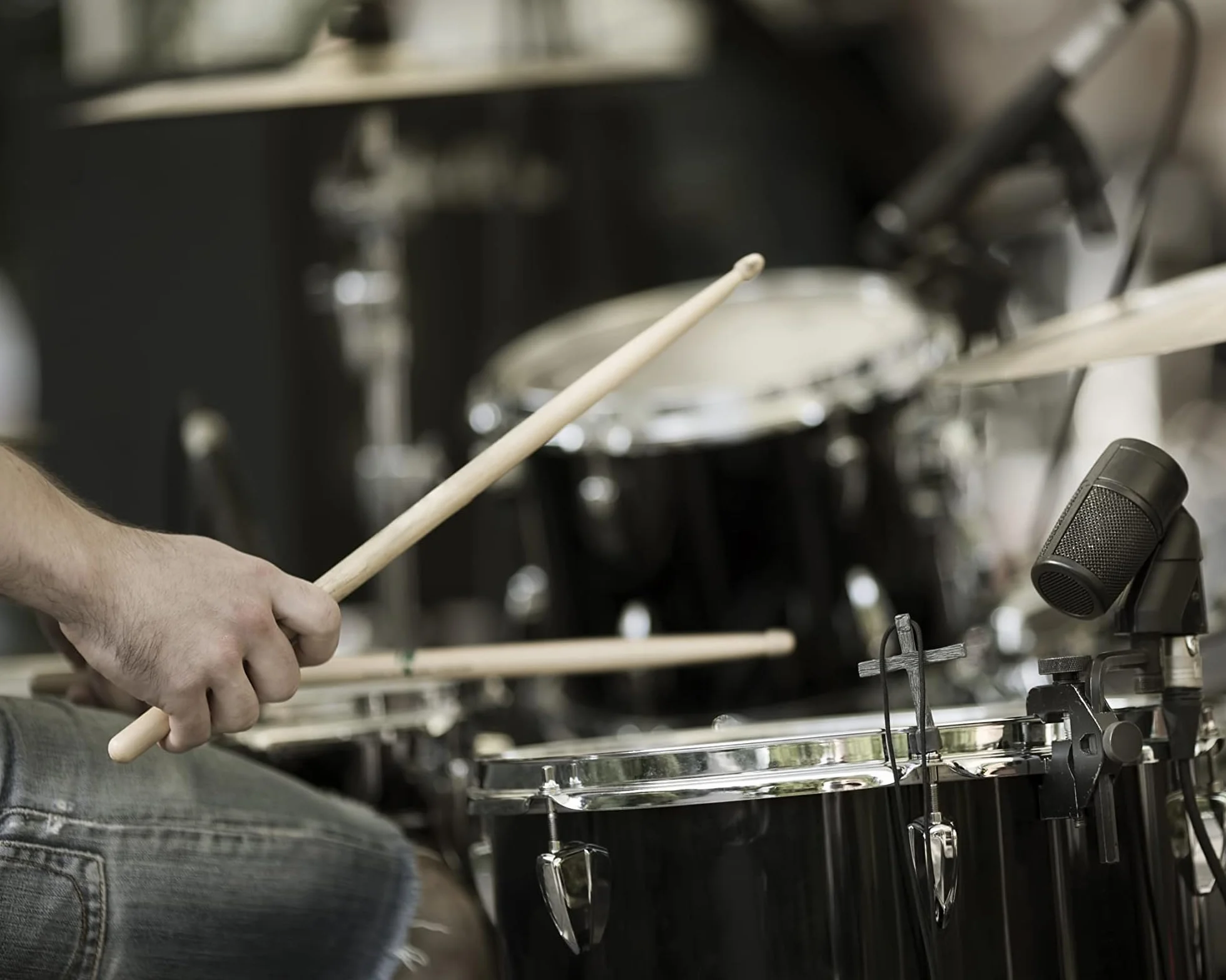 Pałeczki perkusyjne 5A, 5 par pałeczek perkusyjnych, akcesoria perkusyjne, akcesoria do instrumentów muzycznych, dla dzieci, studentów, dorosłych i początkujących