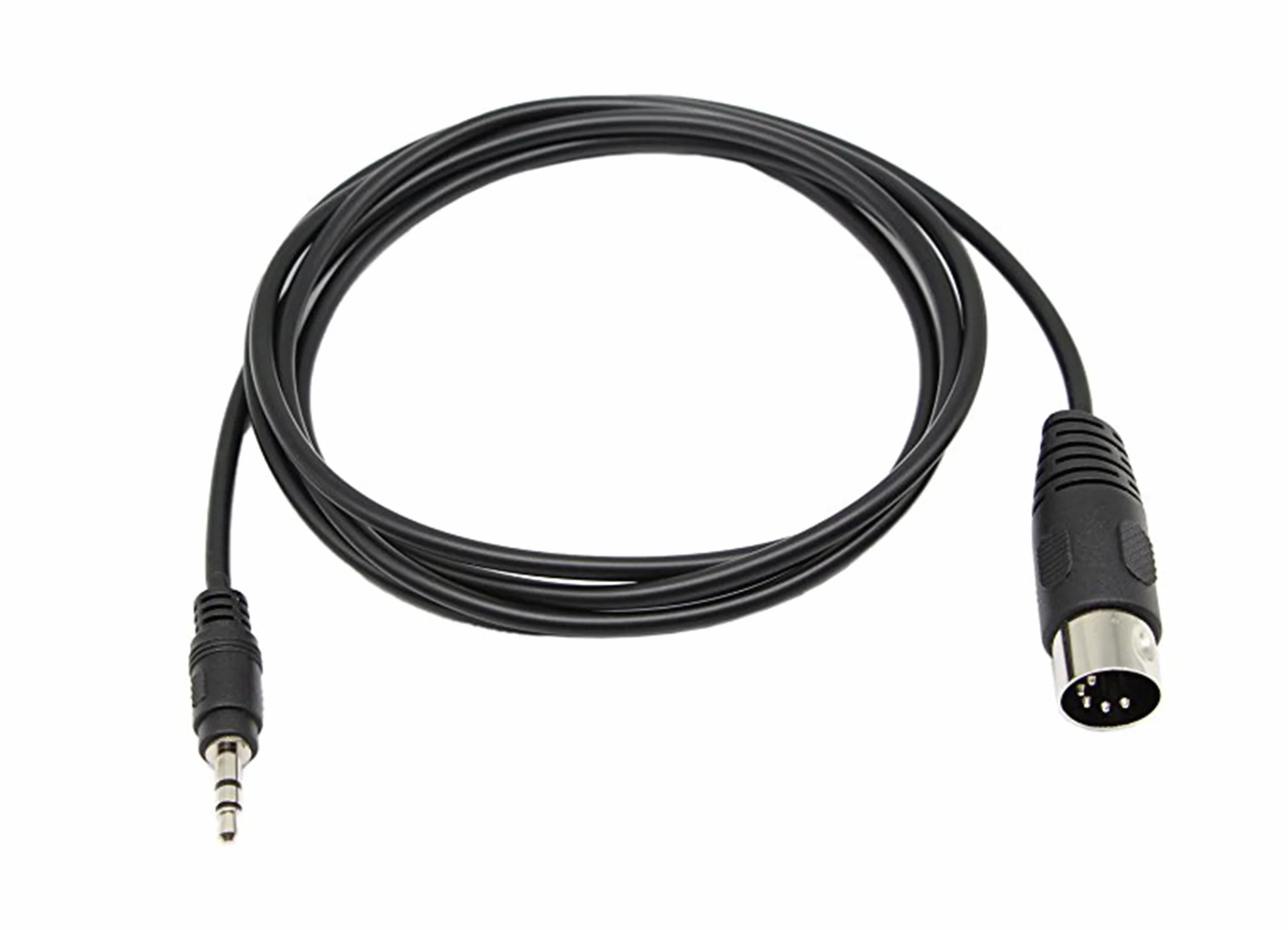 5-pinowy kabel MIDI DIN CERRXIAN 3,5 mm TRS stereo męski na 5-stykowy DIN męski profesjonalny adapter audio premium do urządzeń Bang & Olufsen