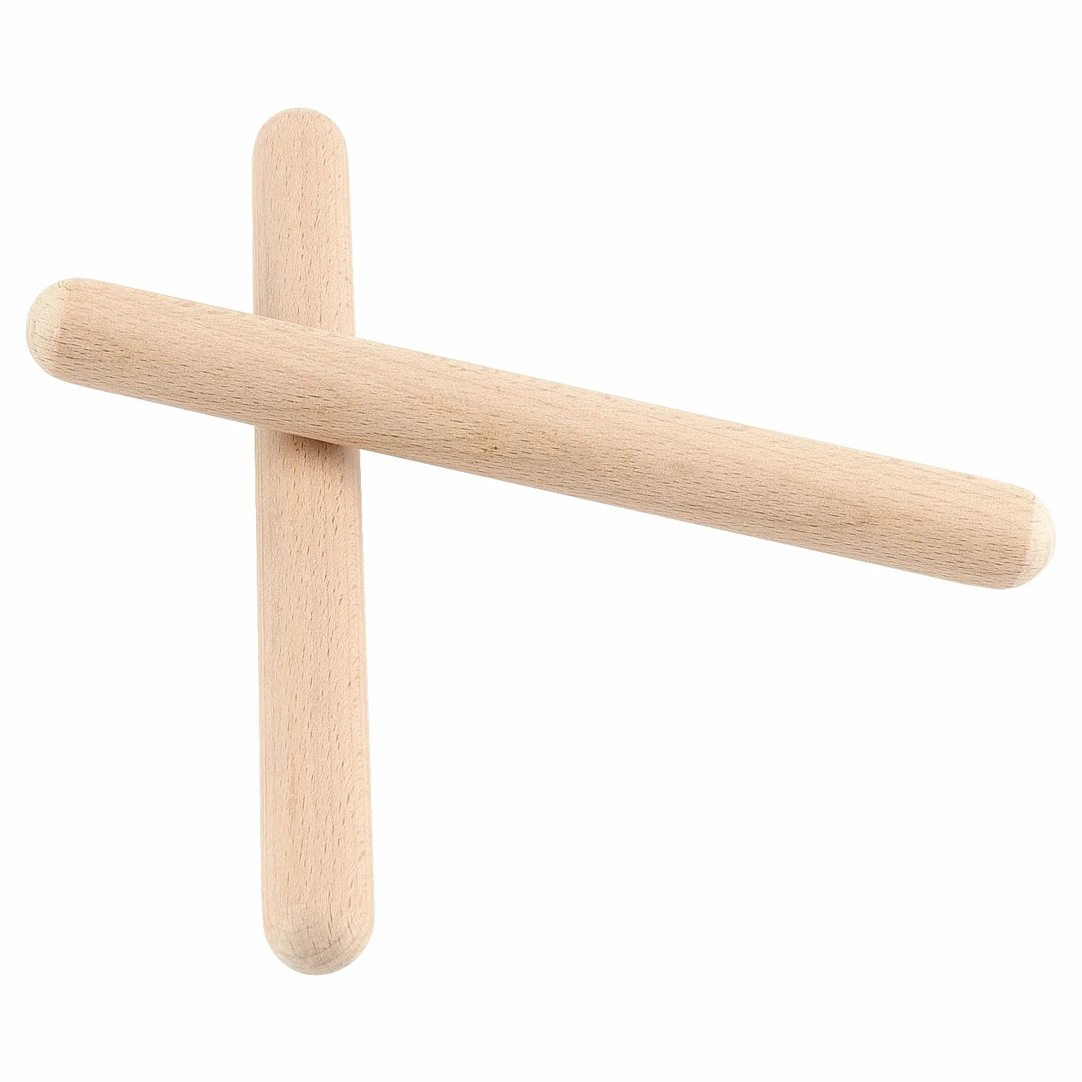 FUNSUEI 20 sztuk 20cm pałeczki rytmiczne, zestaw instrumentów pałeczki rytmiczne, pałeczki rytmiczne pałeczki do rytmu drewniane pręty dźwiękowe dla zespołów, profesjonalistów, początkujących