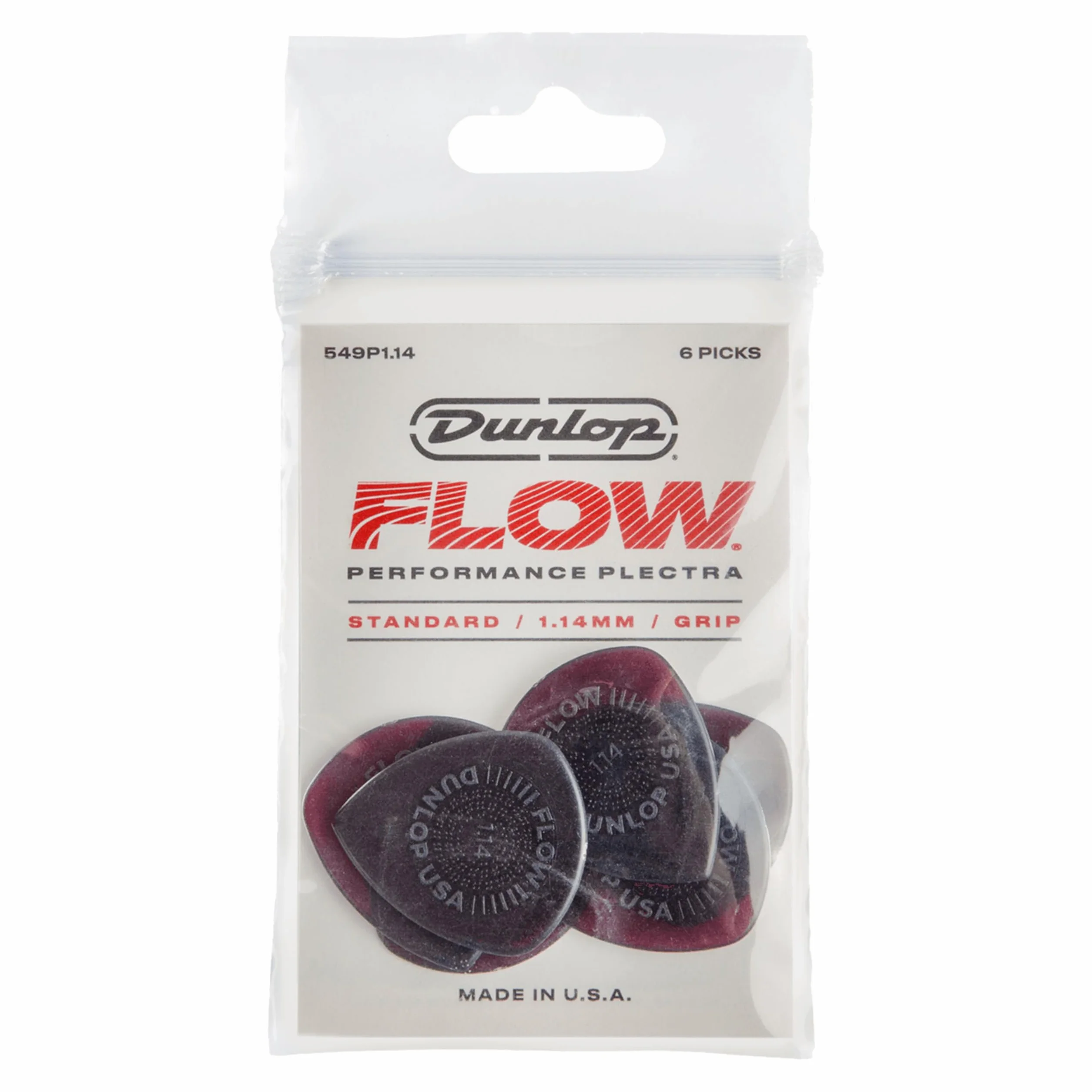 Dunlop 549 Flow Standard Pick 1,14 mm - Zestaw kostek