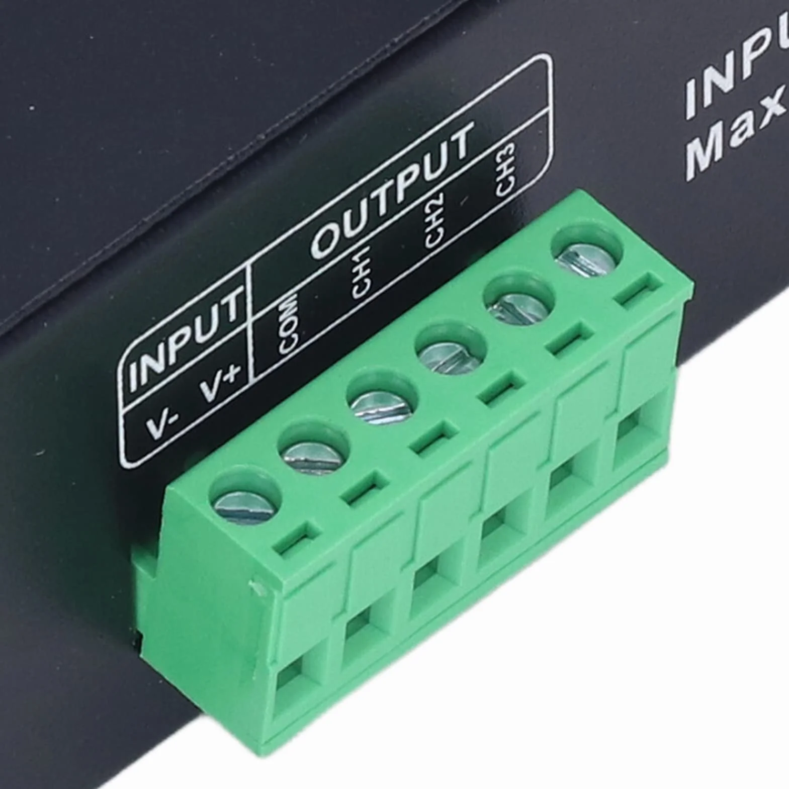 3-kanałowy Kontroler Decorder RGB DMX 512 8A Regulowany ściemniacz Kontroler Decorder dla Hoteli w Barach(4A w każdą stronę)