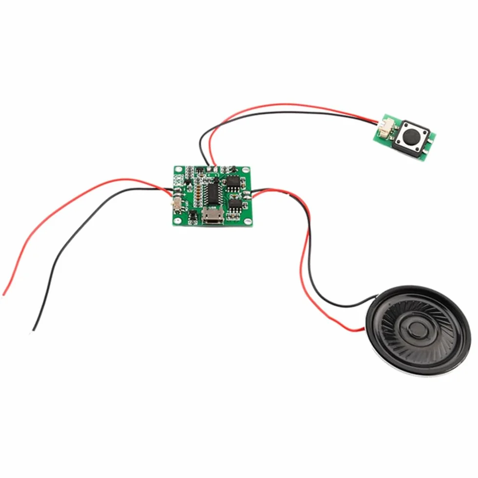 ISTOVO Micro-USB 8M Dźwięk Głos Audio Muzyka Rejestrator Płyta Chip Programowalny Moduł Muzyczny Kartka z Życzeniami Narzędzia dla Majsterkowiczów
