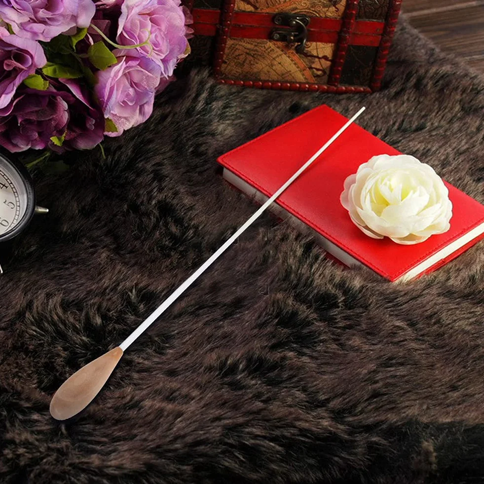 Eujgoov Musical Baton Gruszka Wood Handle Music Baton Conducting Baton Music Conductor Batons