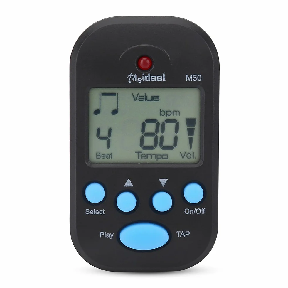 Dilwe Metronome Wielofunkcyjny cyfrowy metronom Beat Metronom na fortepian, skrzypce, gitarę