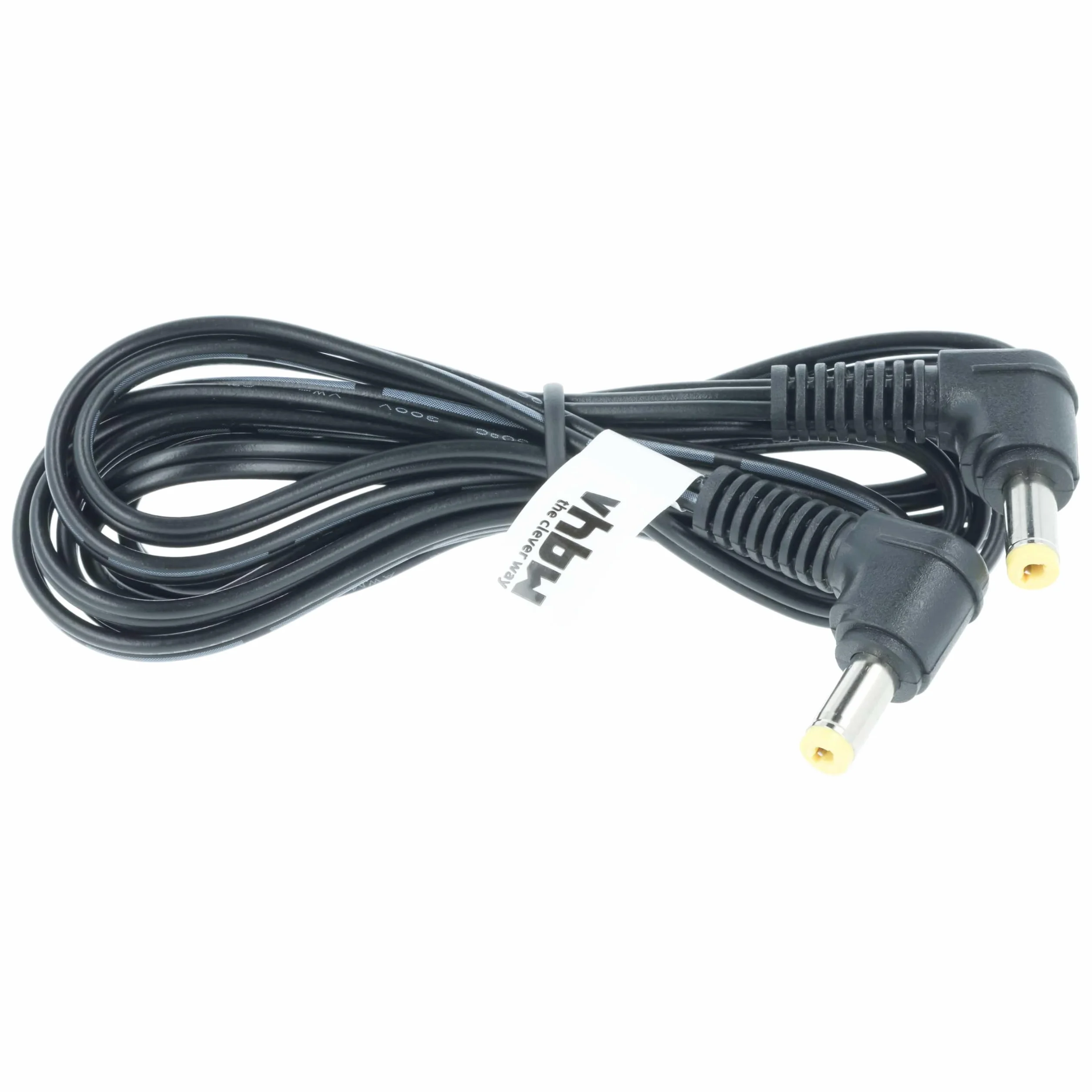 vhbw Kabel zasilający kompatybilny z Panasonic NV-GS37, NV-GS60, NV-GS71, NV-GS80, NV-GS90, PV-GS19 Camcorder, kamera - 100 cm, czarny
