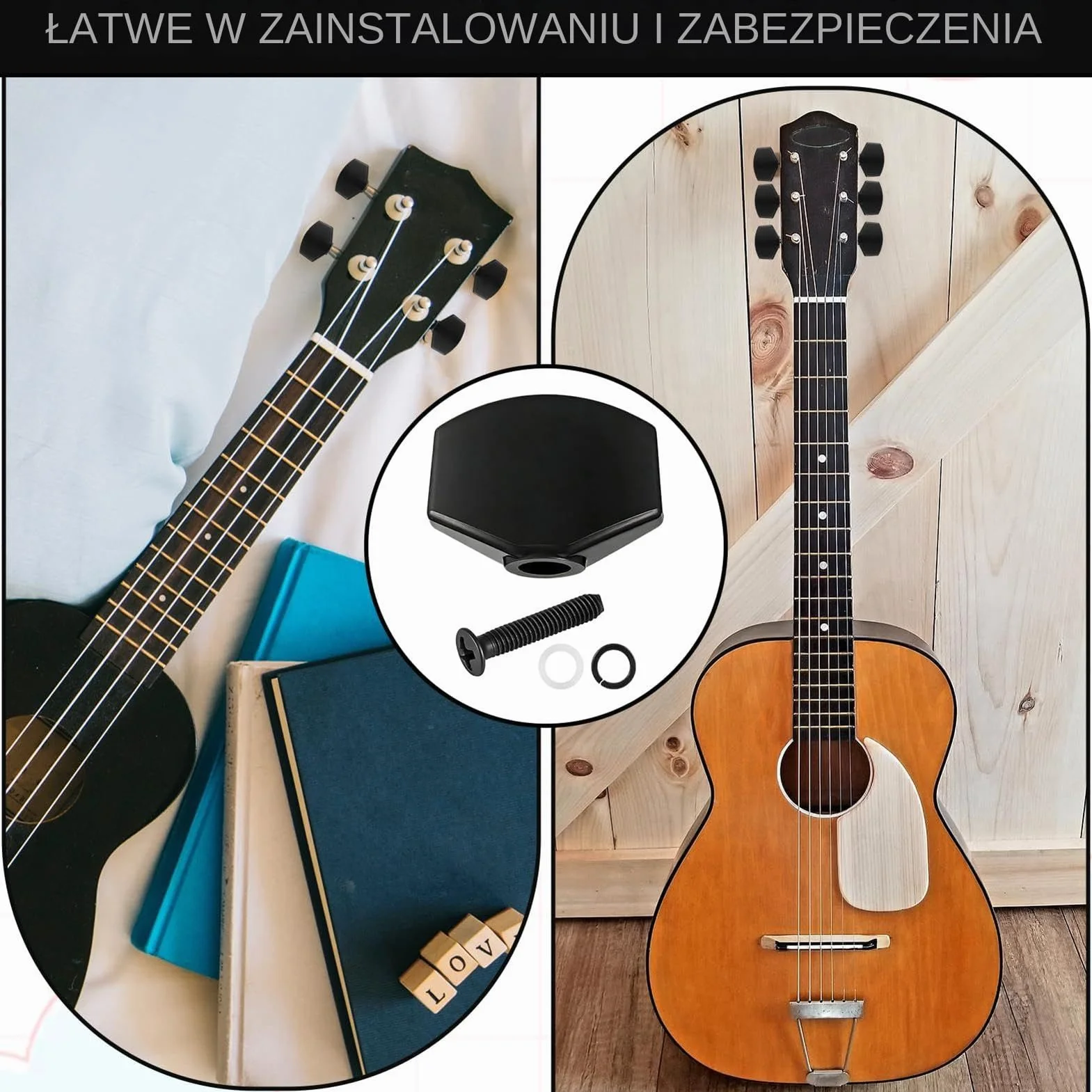 Klucze Stroikowe Do Gitary, Zestaw Zastępczy Z Kwadratowymi Głowicami, Części Zamienne Mechanizmów Stroikowych, Dla Graczy Muzyków Miłośników Muzyki Do Studia Domowego Podróży Gitara Elektryczna