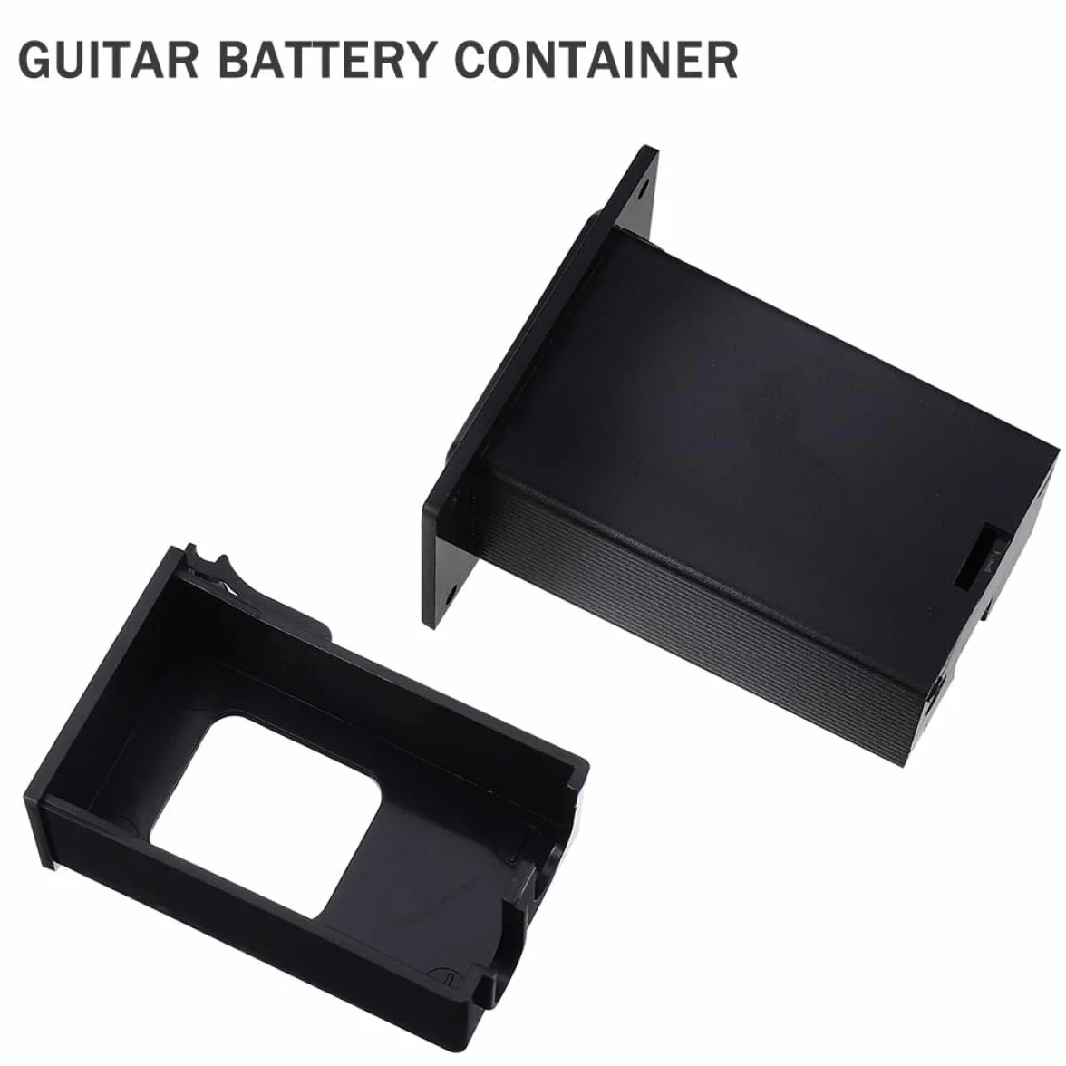 Battery Box for Guitar Pickup Acoustic Pickup Parts Stable Power Supply Guitar Case Accessories Easy Installation