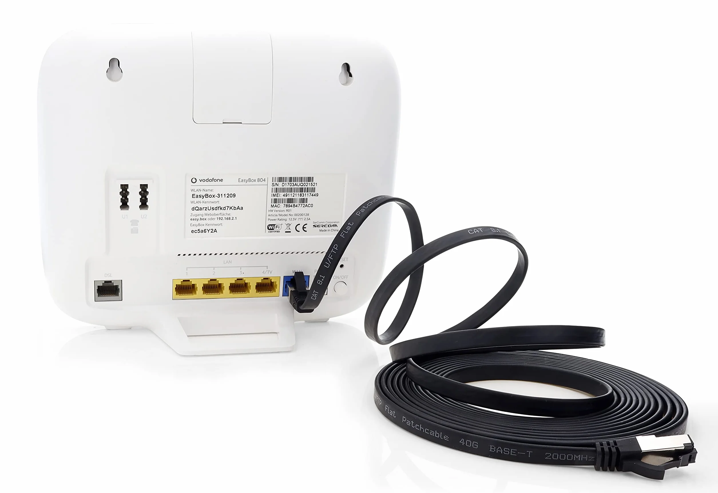 3,0 m Cat 8 kabel krosowy płaski czarny 40 Gigabit kabel sieciowy Ethernet LAN kabel 40 Gbits 2000 MHz kabel krosowy Cat8 kabel LSZH TPE PIMF Rj45 wtyczka 1 sztuka - 3,0 m