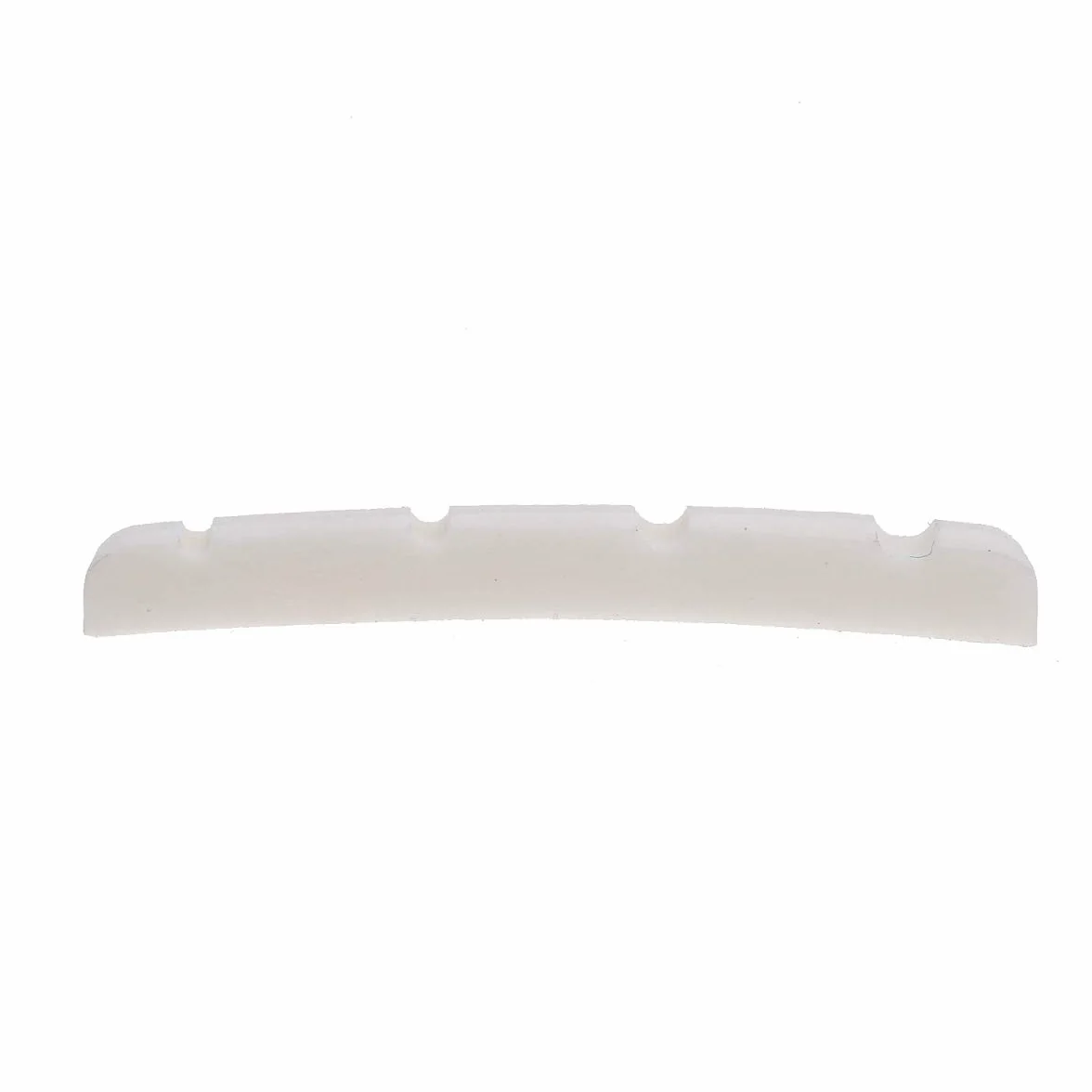 Musiclily Pro 41,91mm Siodełko Precision Bass Bone Nut do 4 Strun Fender Style P Bass, Kość Słoniowa (2 szt.)