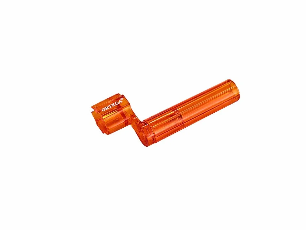 ORTEGA String Winder Deluxe - przezroczysty pomarańczowy (OSW-DLX-TOR)