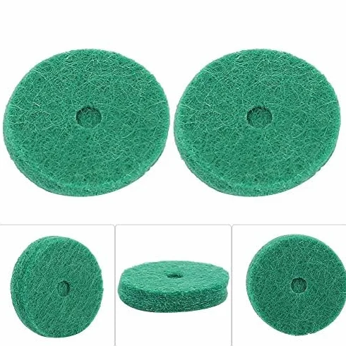 Podkładki z filcu fortepianowego, 22mm poduszki z filcu fortepianowego Podkładki z filcu fortepianowego Podkładki do niwelacji fortepianu Narzędzia do regulacji fortepianu Podkładki do klawiatury Podkładki do balansu Wymiana części pianina Zielony 90 sztu