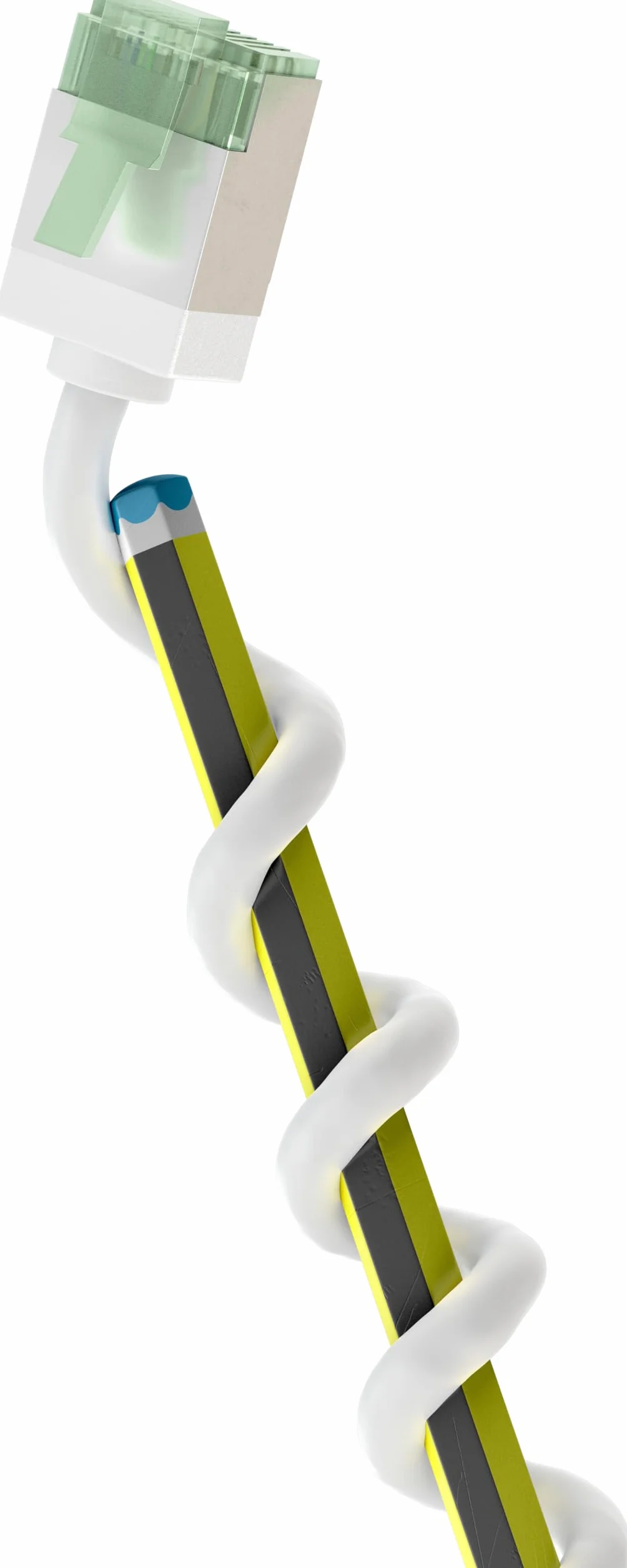 goobay 74360 CAT 8.1 kabel krosowy slim/ultraelastyczny RJ45 CAT 8.1 kabel sieciowy U/FTP CU, OFC/cienki kabel Ethernet LAN z krótkimi wtyczkami / 40 Gbit/s, 2000 MHz LSZH, ochrona przed
