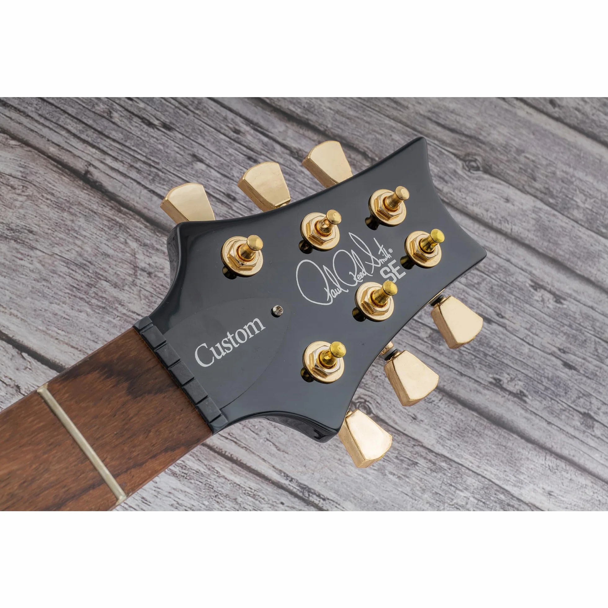 Musiclily Basic 3L+3R Klucze Gitaryowe Tunery Kołki do Strojenia do Gitary Elektrycznej Akustycznej, Złoty z Keystone Guziki