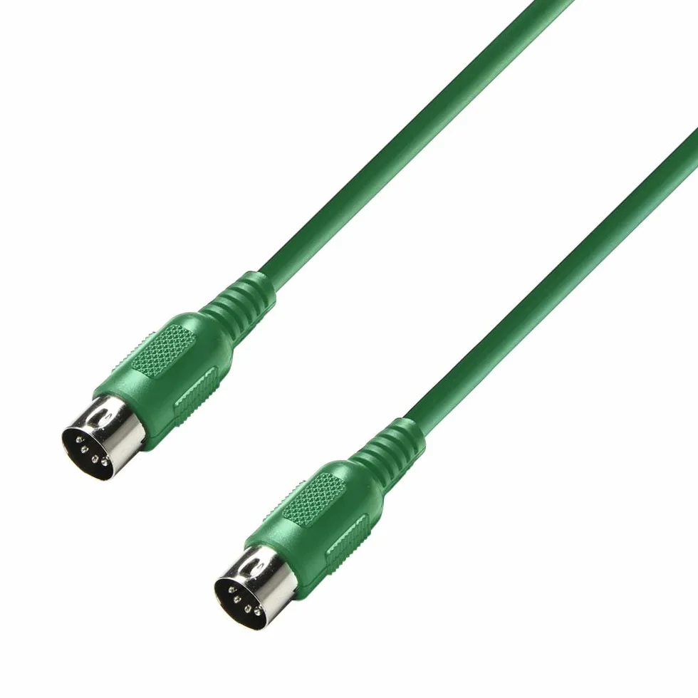Adam Hall Cables 3 STAR MIDI 0300 GRN kabel pośredni 5-biegunowy | 3 m