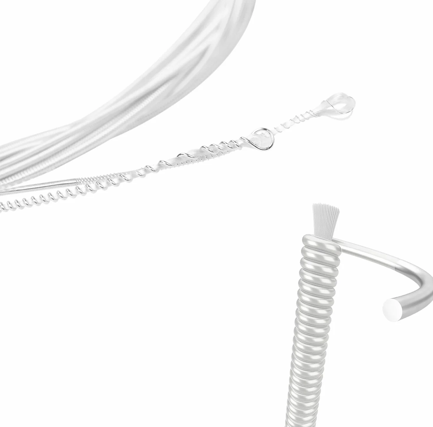 Struny do gitary, nylon normalny tension 44/28, nylon i posrebrzane struny gitarowe, 1 pełne opakowanie/zestaw z 6 strunami
