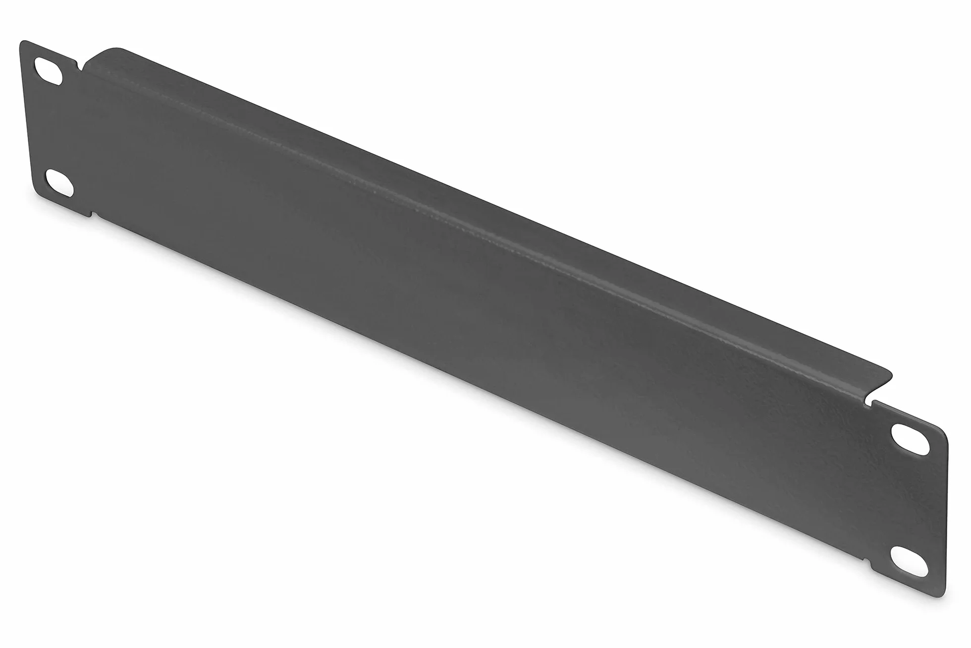 DIGITUS Zaślepka do szaf - 10 cali (254 mm) - 1U - pokrywa do szaf sieciowych - panel zaślepiający - blacha stalowa - Czarny