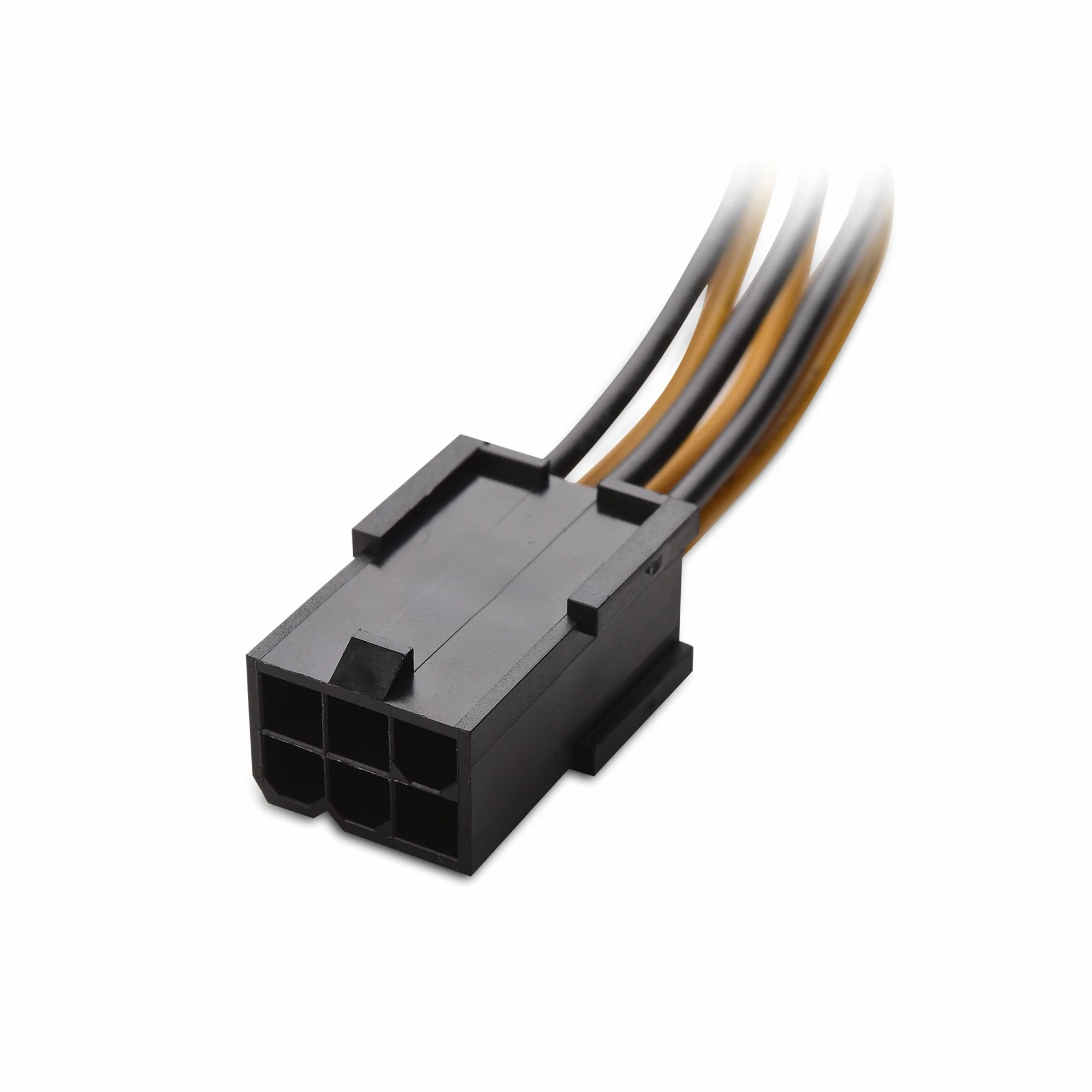 Cable Matters (zestaw 2 szt.) 6-pinowy adapter PCIe na 8-pinowy kabel zasilający PCIe - 10cm