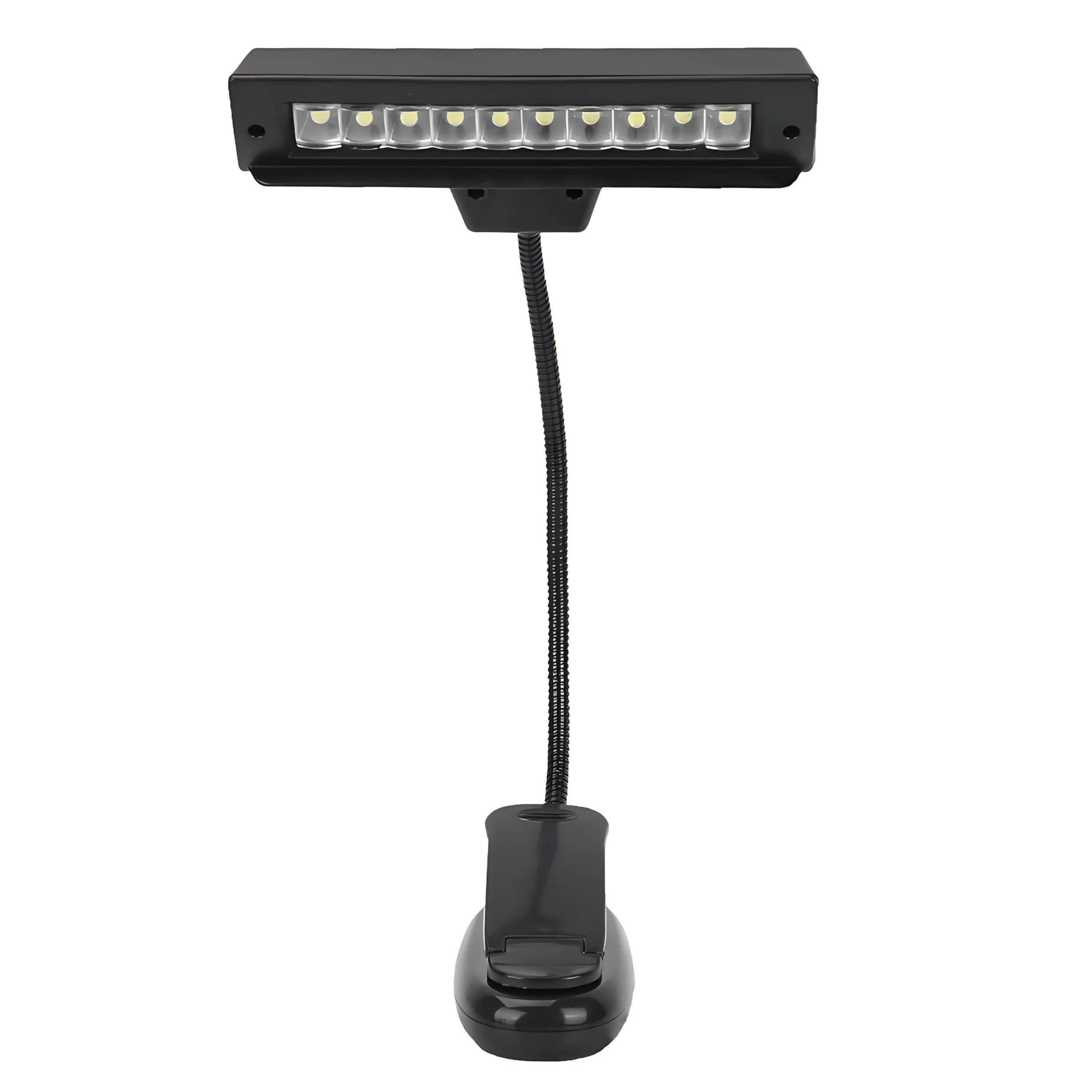 Dilwe Clip On lampa na pulpit Orchestra LED z 360 stopni łabędzia szyjka na biurko stół