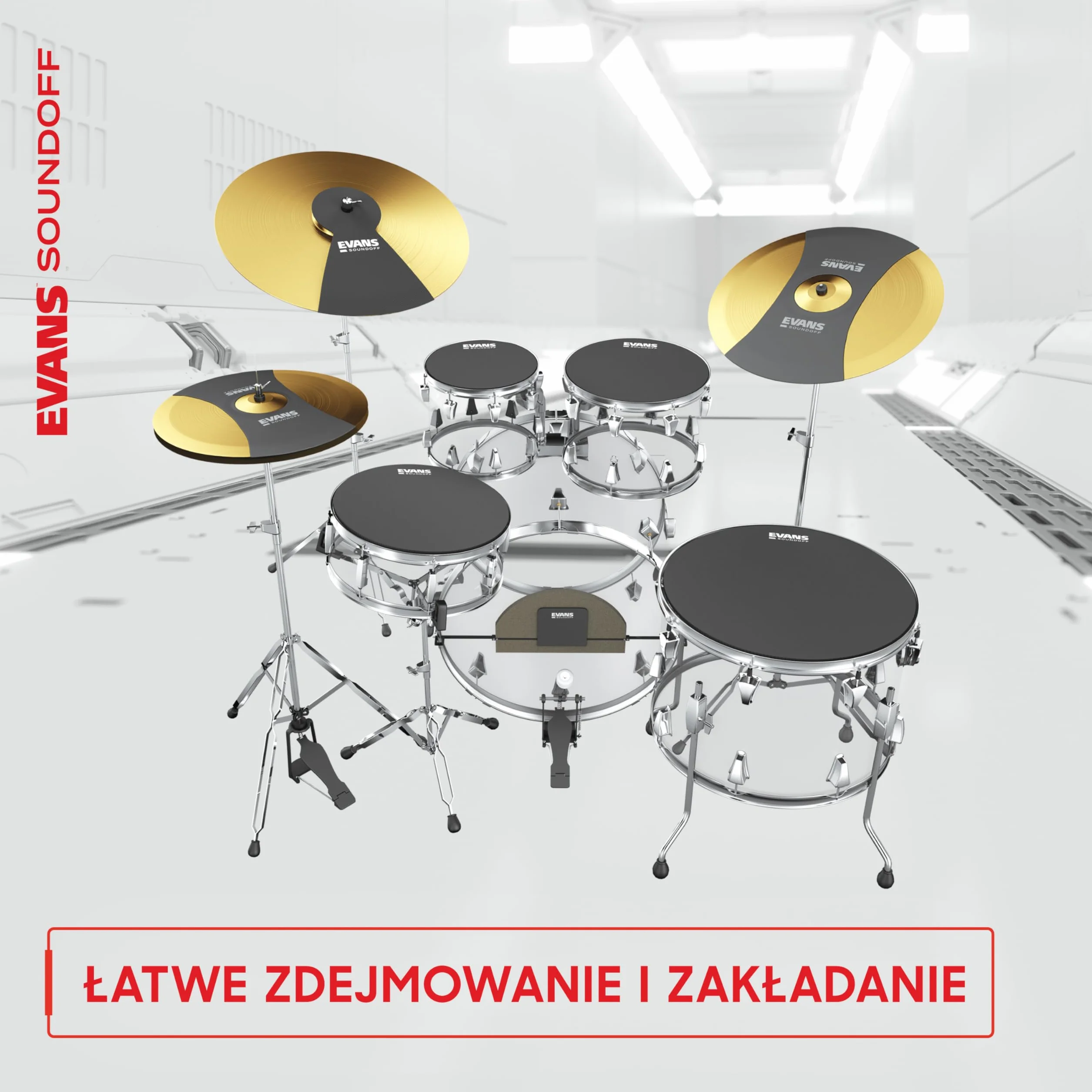 Evans SO-6 SoundOff 15,24 cm (6") wyciszenie bębna