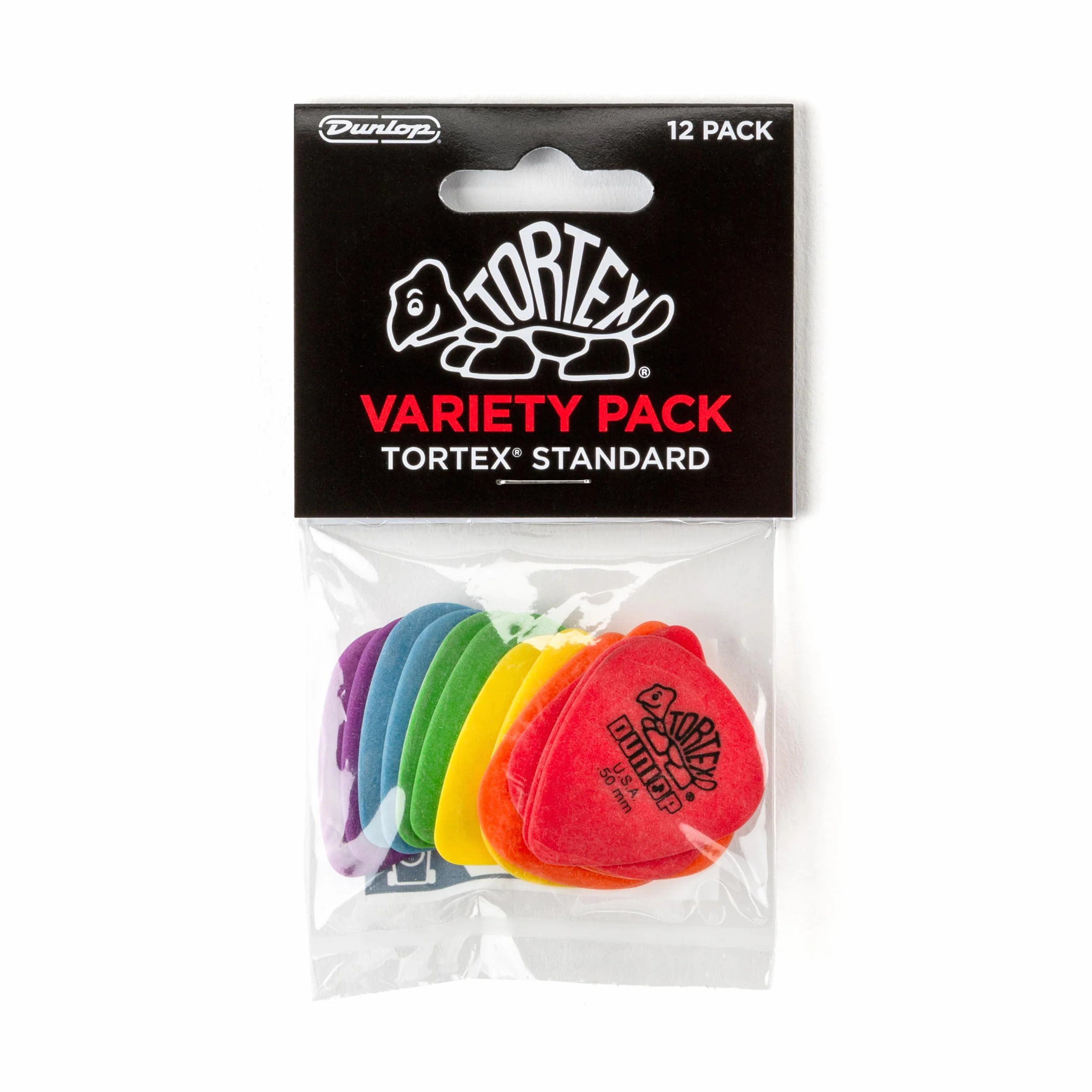 Kostki Dunlop - różne - PVP418 Tortex Standard - opakowanie 12 sztuk