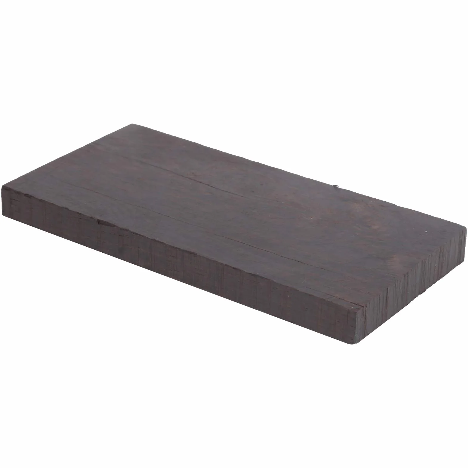 Czarny Heban Drewno Drewno DIY Rękojeść Rękodzieła 70x50x20mm / 120x60x10mm Akcesoria do Instrumentów Muzycznych(120 * 60 * 10mm)