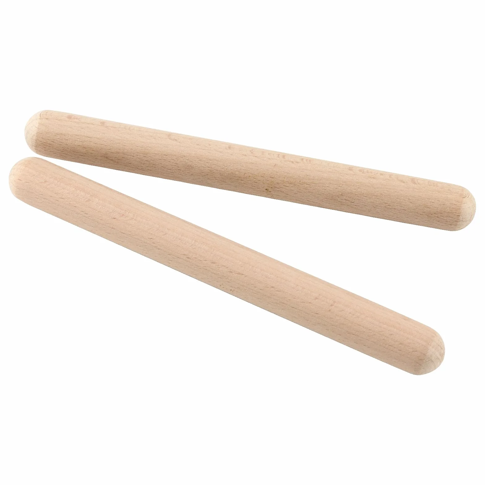 FUNSUEI 20 sztuk 20cm pałeczki rytmiczne, zestaw instrumentów pałeczki rytmiczne, pałeczki rytmiczne pałeczki do rytmu drewniane pręty dźwiękowe dla zespołów, profesjonalistów, początkujących