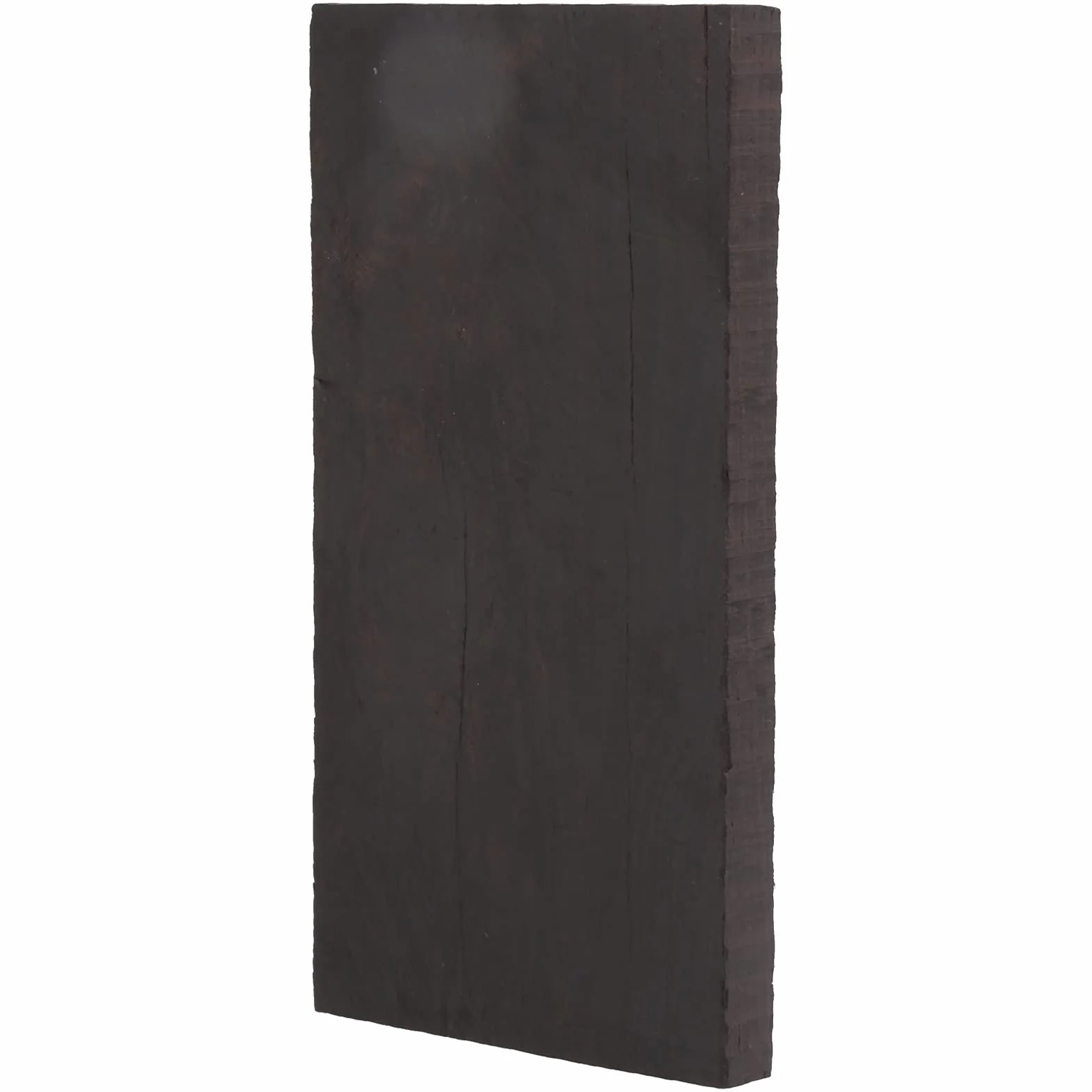 Czarny Heban Drewno Drewno DIY Rękojeść Rękodzieła 70x50x20mm / 120x60x10mm Akcesoria do Instrumentów Muzycznych(120 * 60 * 10mm)