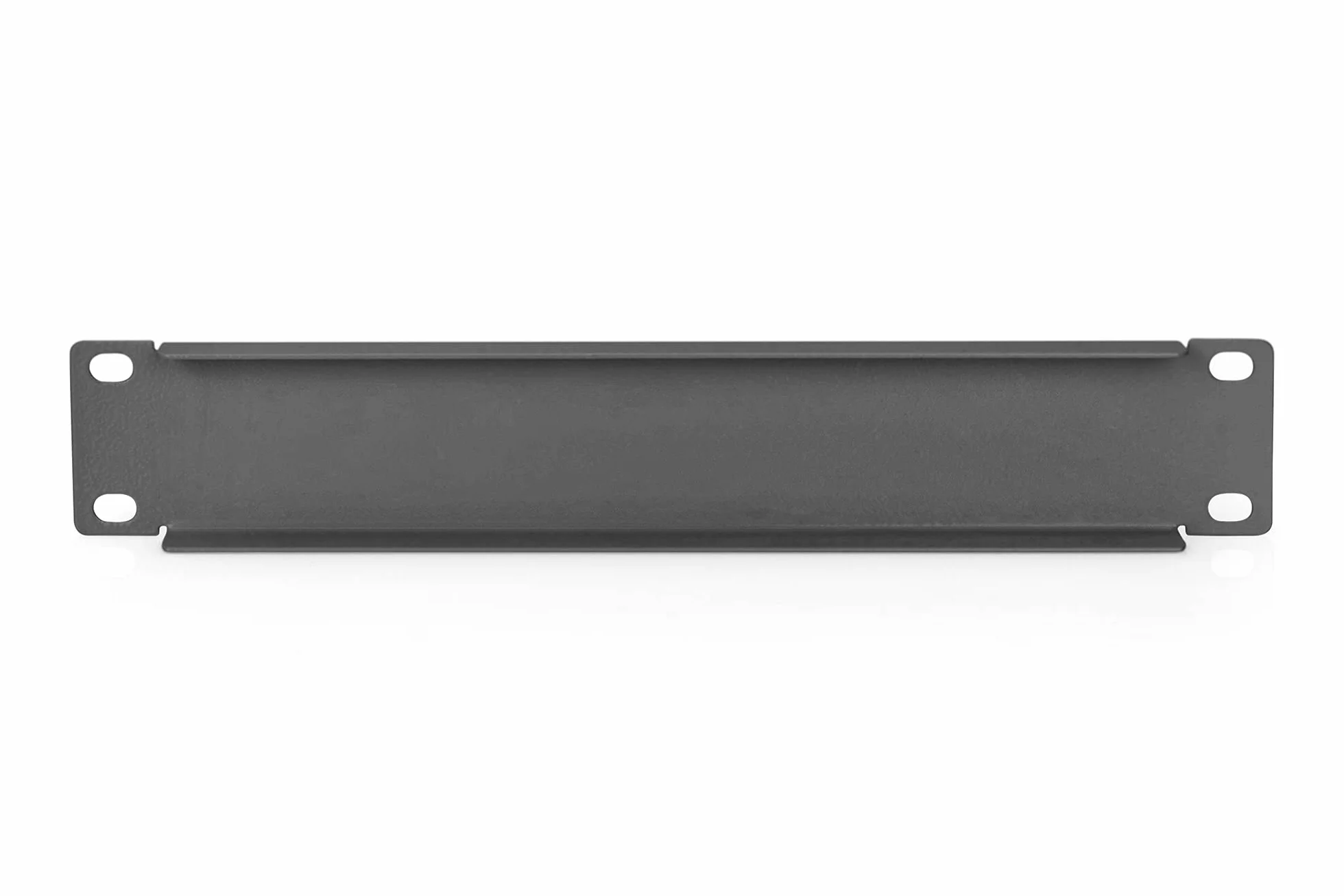 DIGITUS Zaślepka do szaf - 10 cali (254 mm) - 1U - pokrywa do szaf sieciowych - panel zaślepiający - blacha stalowa - Czarny
