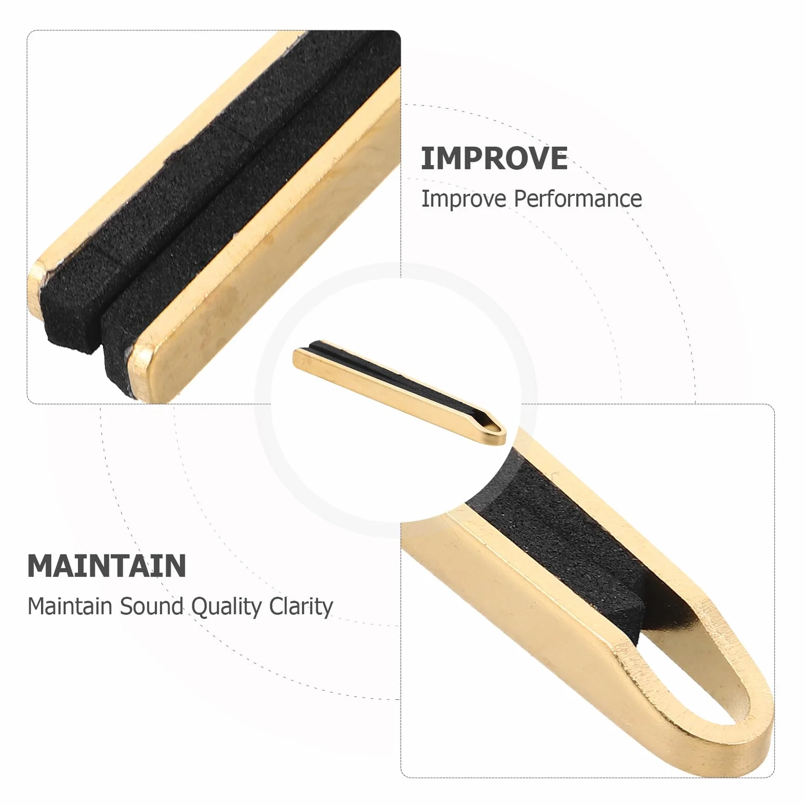 BETOOKY Banjo String Dampener Metal Mute Pad for Noise Reduction And Tone Control Banjo String Protector for Quiet Practice And Enhanced Sound Clarity Equipment