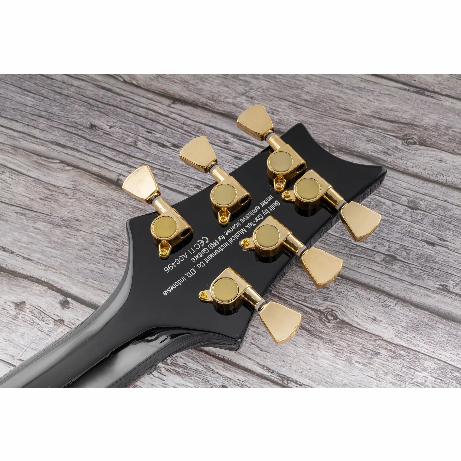 Musiclily Basic 3L+3R Klucze Gitaryowe Tunery Kołki do Strojenia do Gitary Elektrycznej Akustycznej, Złoty z Keystone Guziki