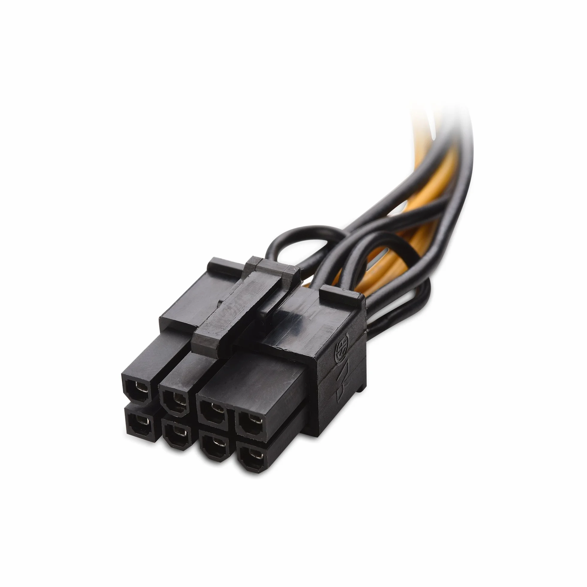 Cable Matters (zestaw 2 szt.) 6-pinowy adapter PCIe na 8-pinowy kabel zasilający PCIe - 10cm