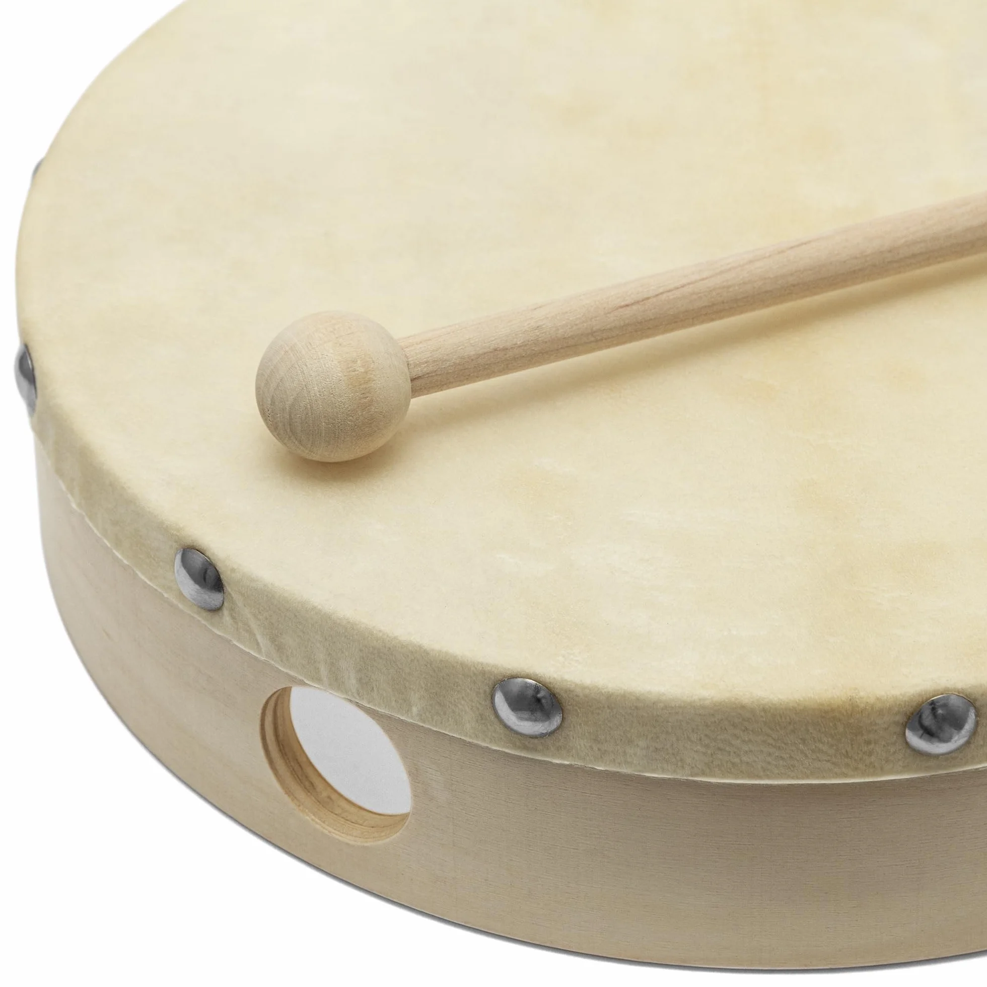 Bęben ręczny – bęben ramowy 15 cm – w zestawie beater