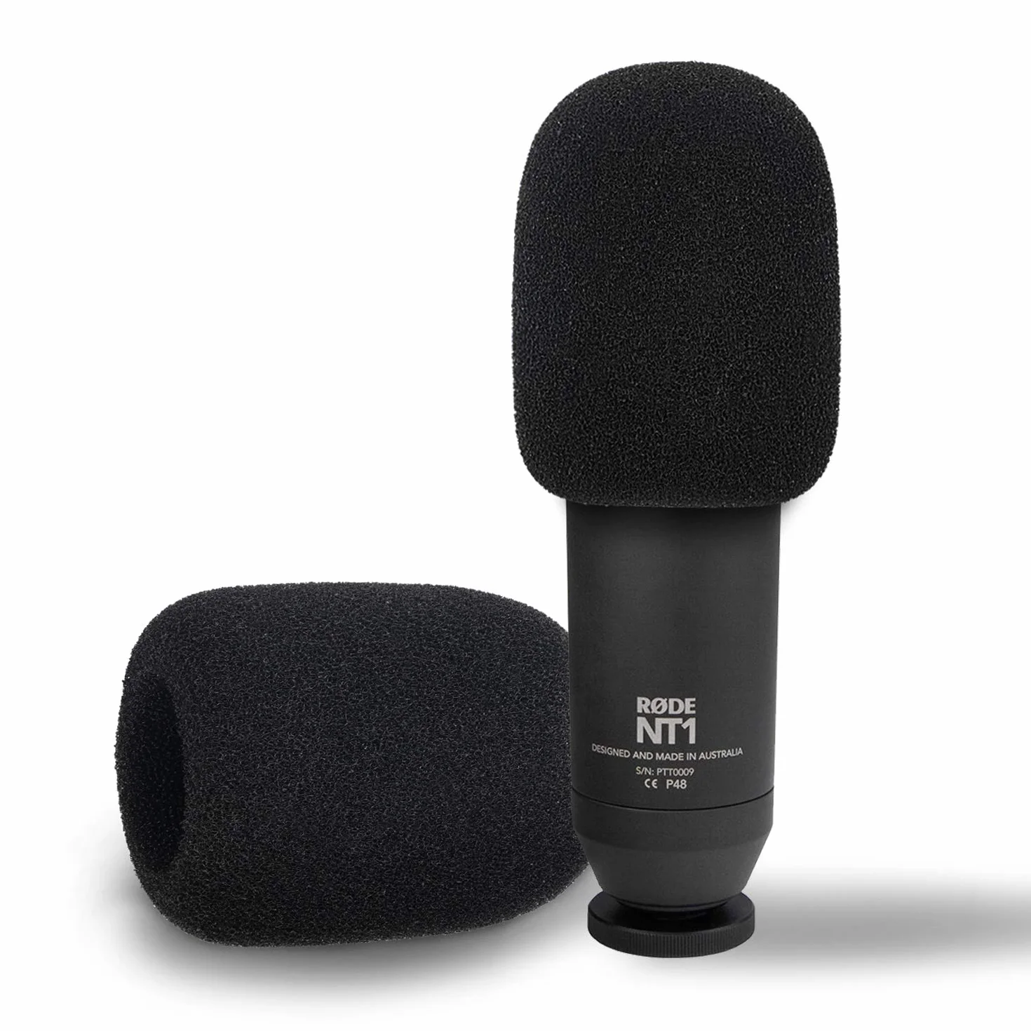 Filtr pop mikrofonu WS2/szyba przednia kompatybilny z mikrofonami Rode NT1-A, Procaster, podcaster, NT2A, K2, NT1000, NT2000i i mikrofonami nadawcy SUNMON