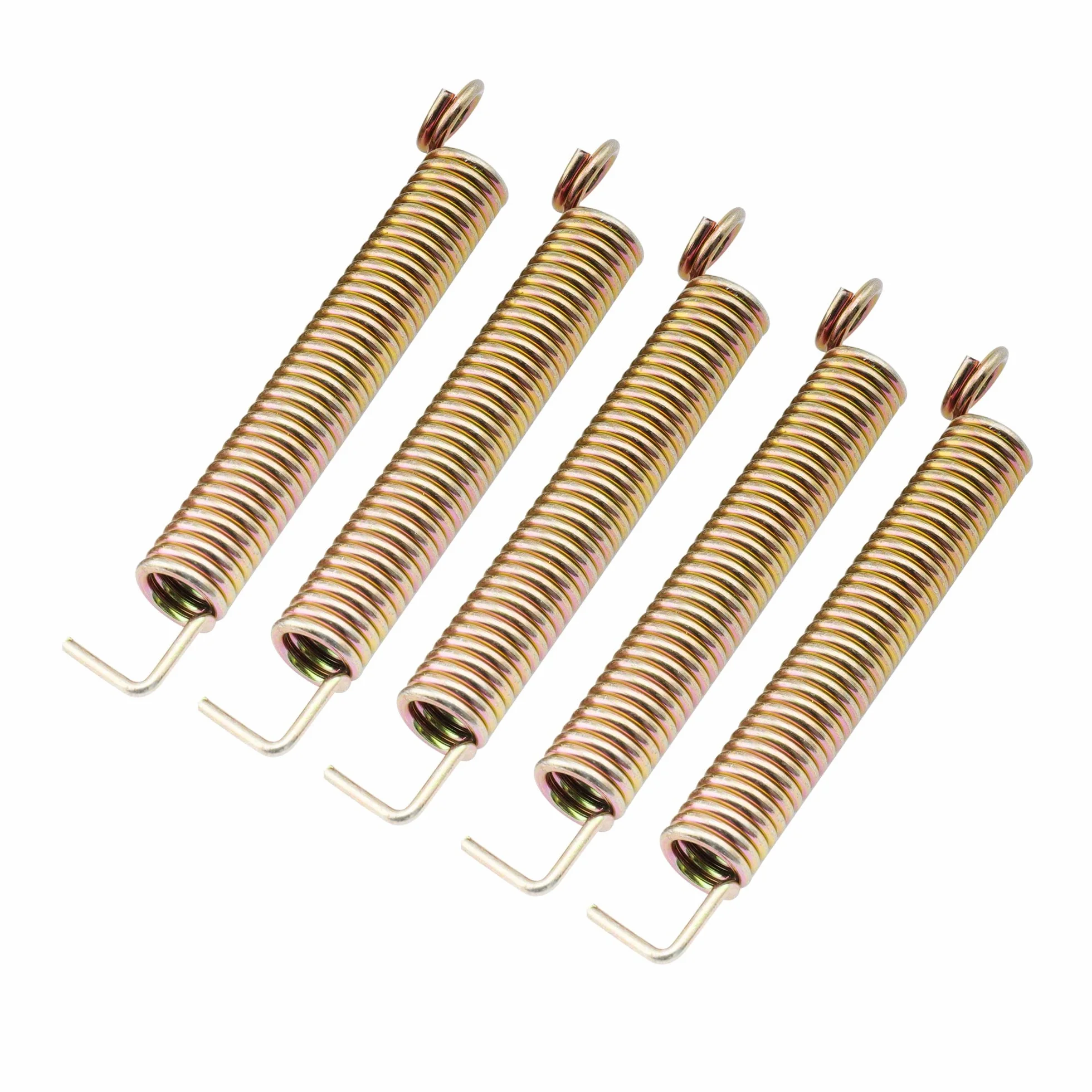 Musiclily Pro Hard Stal Sprężyny do Mostka Tremolo Gitary Elektrycznej typu Strat, Nikiel (5 szt.)