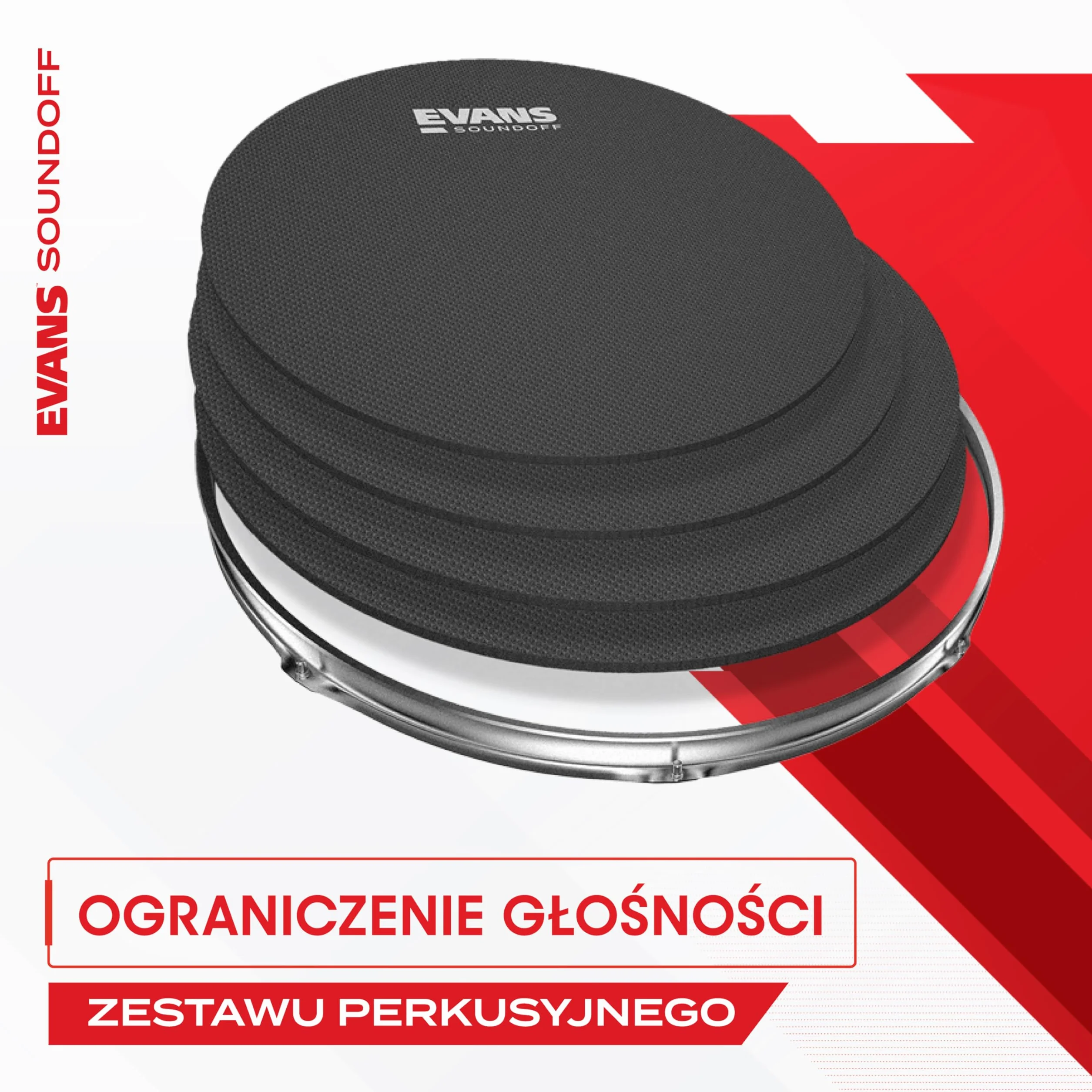 Evans SO-6 SoundOff 15,24 cm (6") wyciszenie bębna