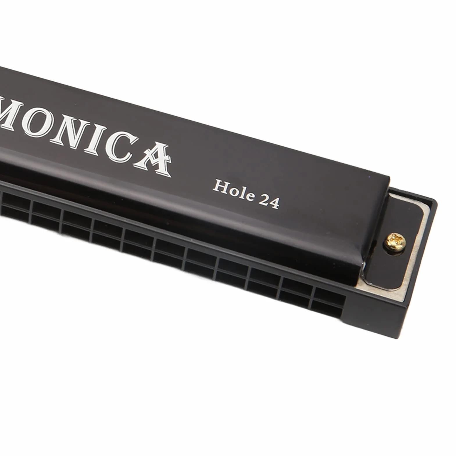 Bnineteenteam Harmonijka Ustna, 24-otworowy Plastikowy Instrument Dęty dla Początkujących, Tonacja C, Idealny dla Dzieci i Profesjonalnych Graczy