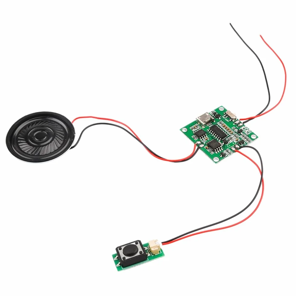ISTOVO Micro-USB 8M Dźwięk Głos Audio Muzyka Rejestrator Płyta Chip Programowalny Moduł Muzyczny Kartka z Życzeniami Narzędzia dla Majsterkowiczów