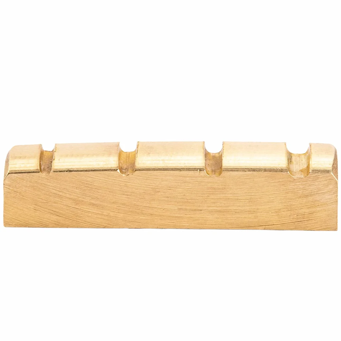 Musiclily Basic 4-strunowy Siodełko Basowy Mosiężna Nut do Precision/Jazz Bass 38x6x9mm
