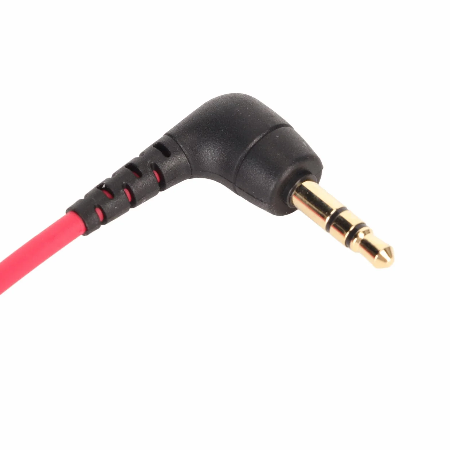 Kabel Krosowy Mikrofonowy 3,5 Mm TRS do TRRS, Kątowy Kabel Mikrofonowy z Wtyczkami Męski-męski do RODE SC7, do Videomicro, do Wireless Go, do Videomic Pro+ itp.