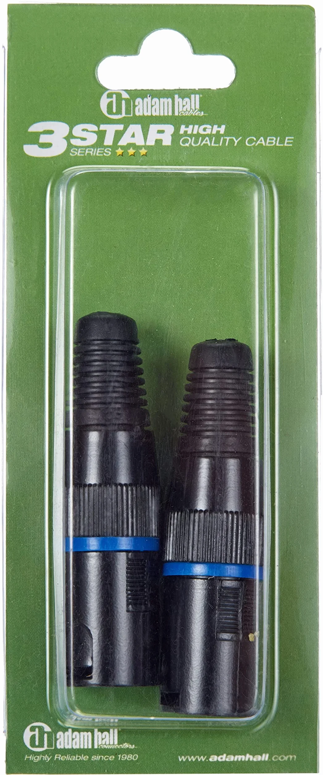 Adam Hall K 3 DMXt 5 5-biegunowy 120 Ohm DMX Terminator (2 sztuki)