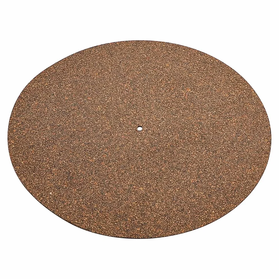 Sarini Gramofon 30 cm, mata antypoślizgowa z korka, antypoślizgowa mata antypoślizgowa antystatyczna płyta winylowa, antypoślizgowa mata do płyt LP