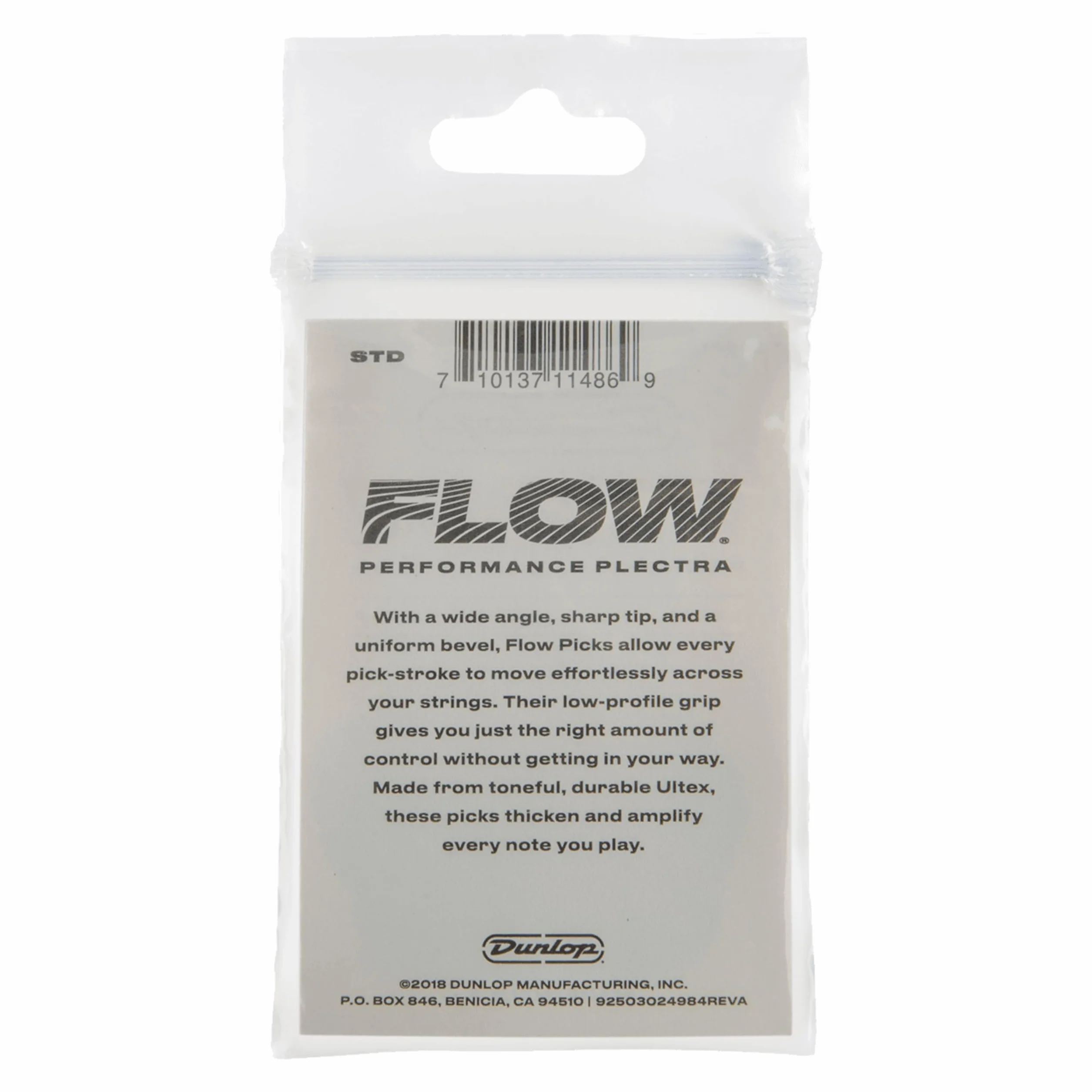 Dunlop 549 Flow Standard Pick 1,14 mm - Zestaw kostek