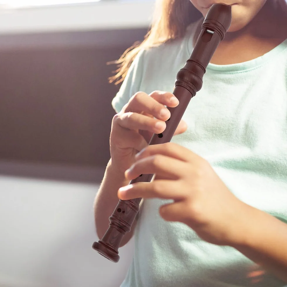 Flet Prosty, 8 Otworów High Pitch Sopran Plastikowy Rejestrator Wysokich Tonów Instrument Trzcinowy dla Początkujących Dzieci