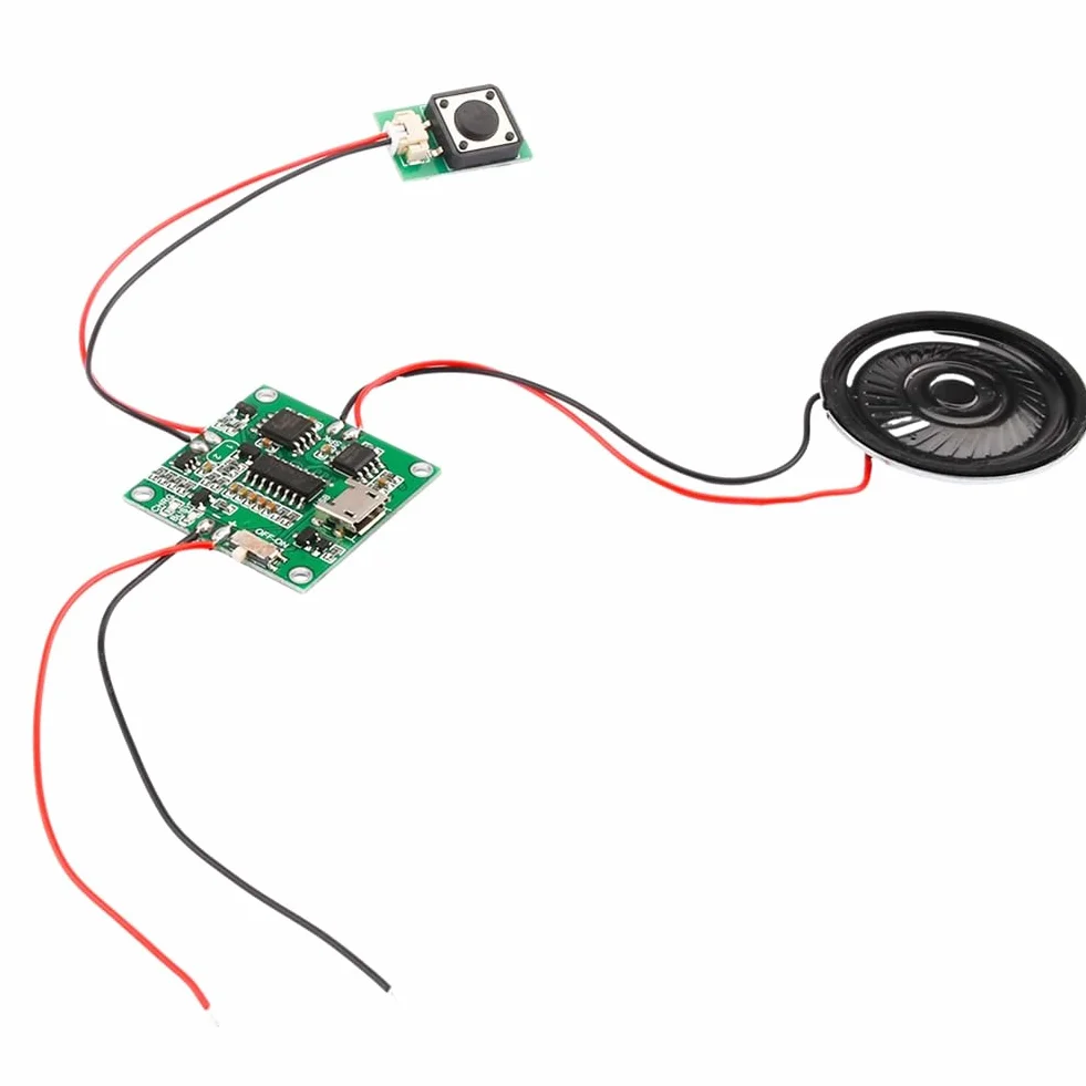 ISTOVO Micro-USB 8M Dźwięk Głos Audio Muzyka Rejestrator Płyta Chip Programowalny Moduł Muzyczny Kartka z Życzeniami Narzędzia dla Majsterkowiczów