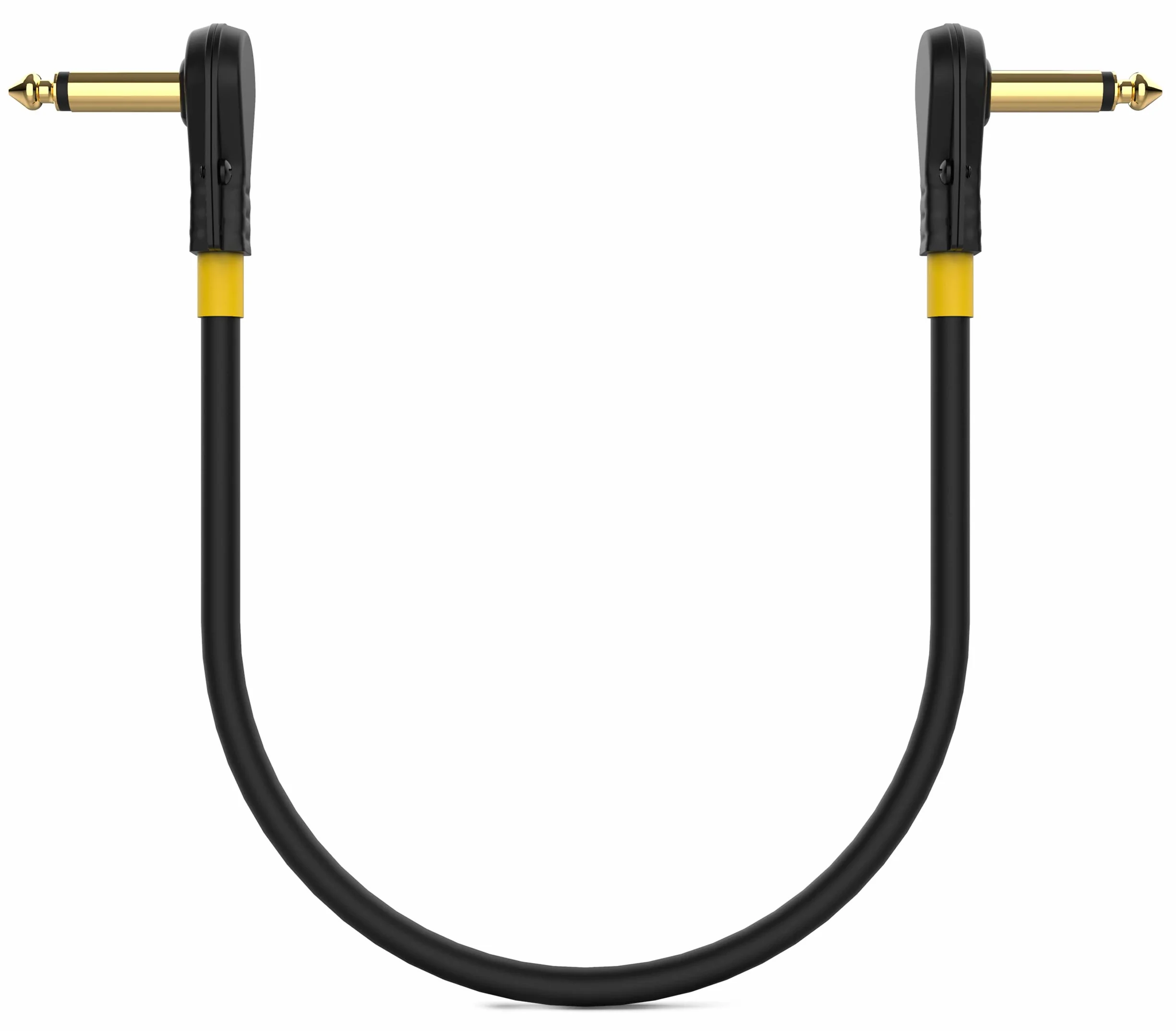 Monkey Loop Pro Link Pedal Guitar Patch Cable 15 cm Jack Acodado a Jack Acodado