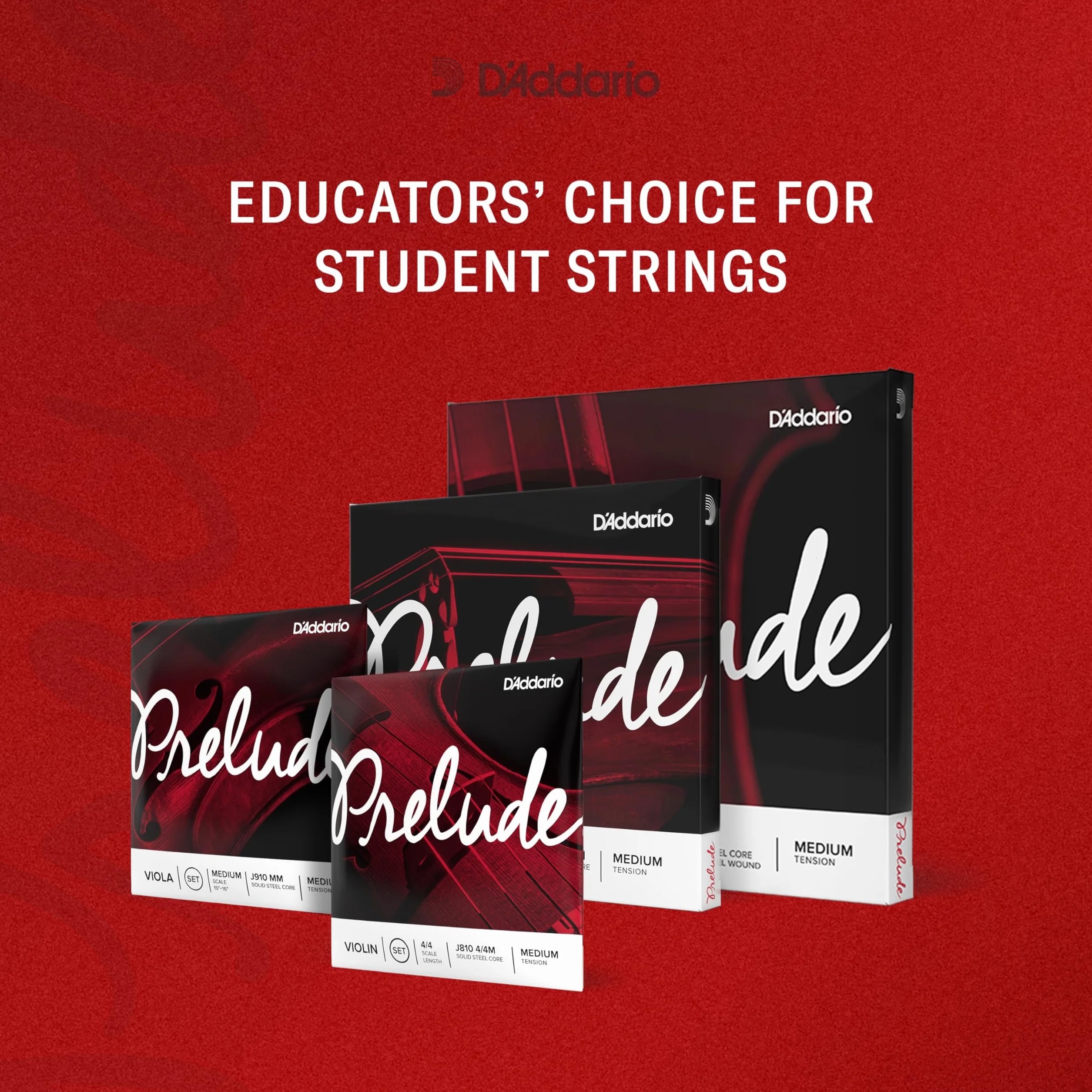 D'Addario Prelude średnia skala średnie napięcie pojedynczy sznur G na altówkę
