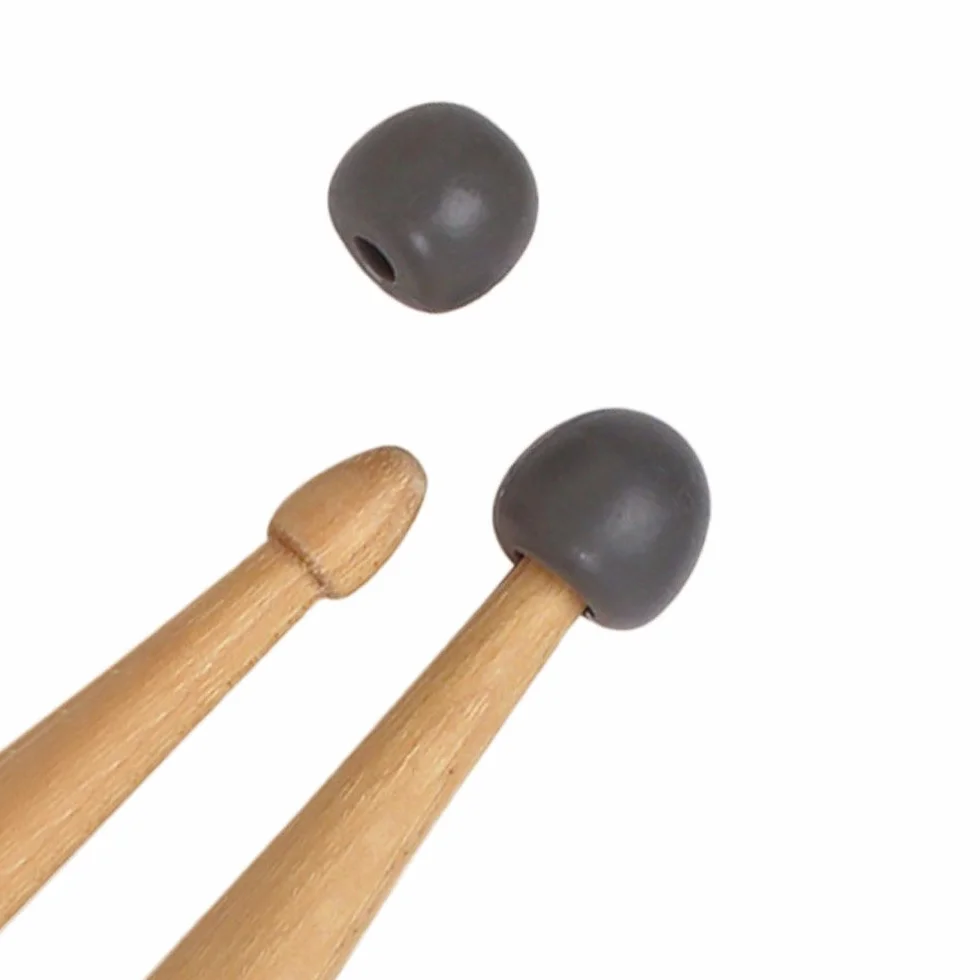 Vic FIrth Uniwersalne wskazówki do ćwiczeń pałeczek perkusyjnych - 2 pary w torbie - szare